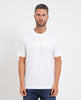 T-shirt uomo di Boss con logo frontale