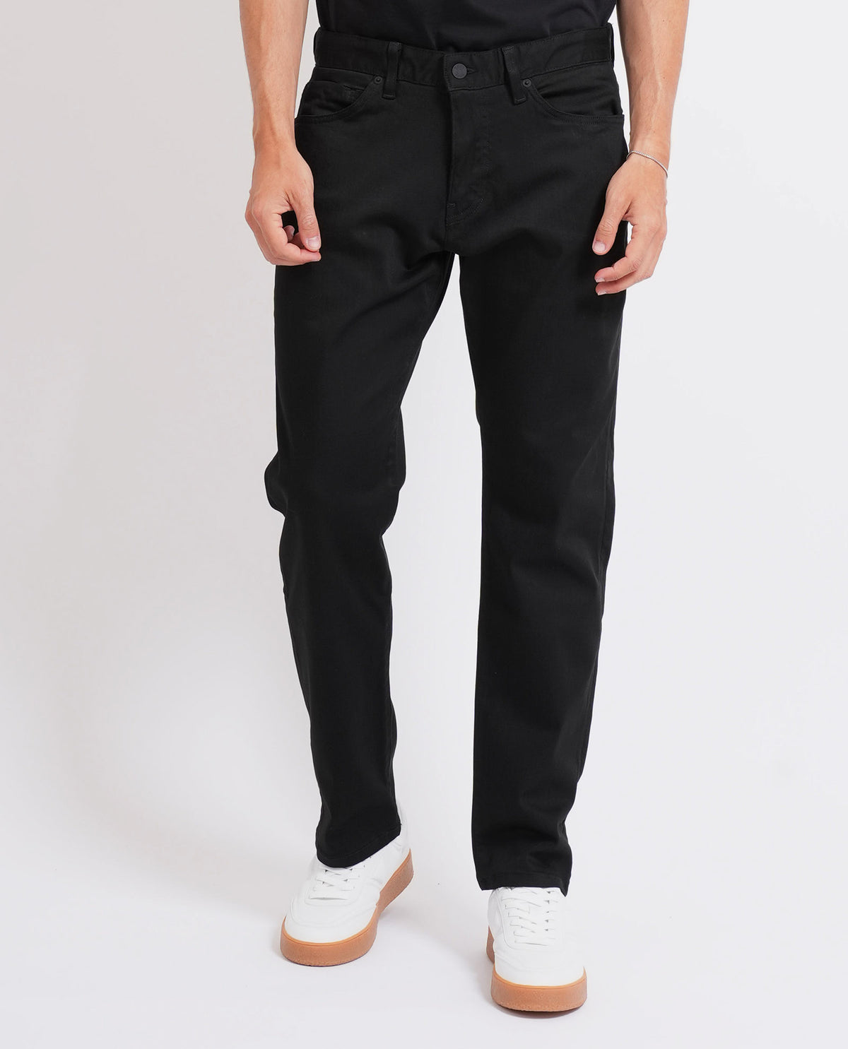 Pantaloni Delaware uomo Boss in twill 