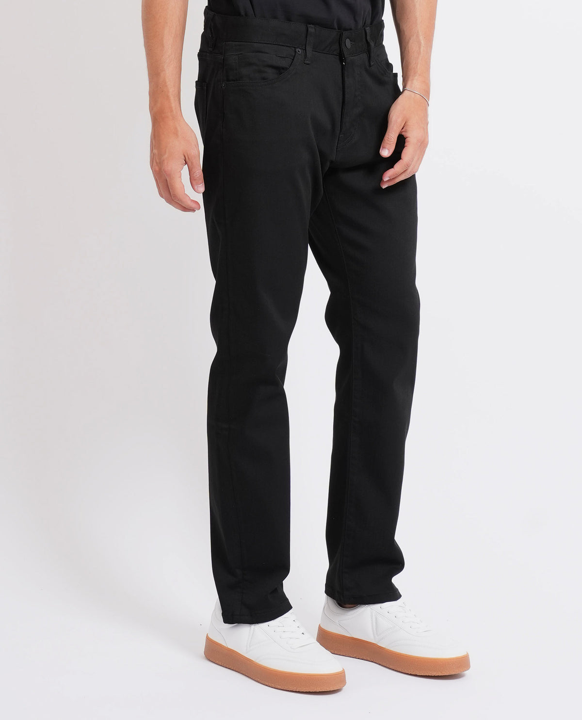 Pantaloni Delaware uomo Boss in twill 
