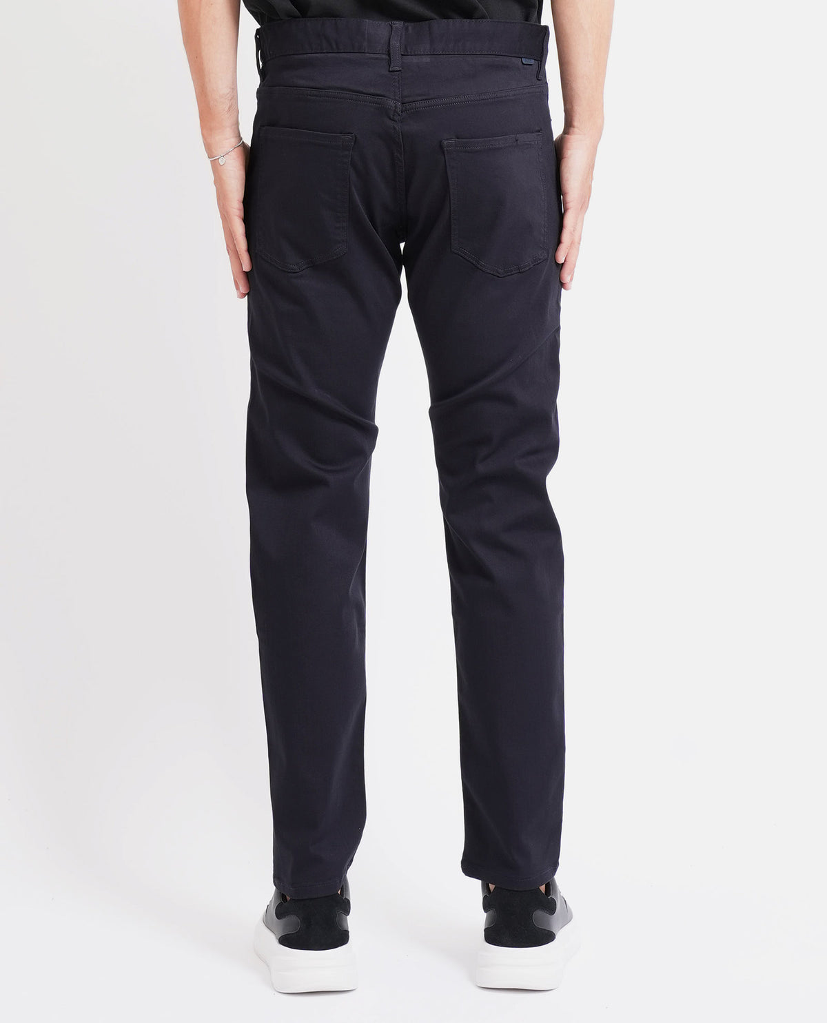Pantaloni Delaware uomo Boss in twill 