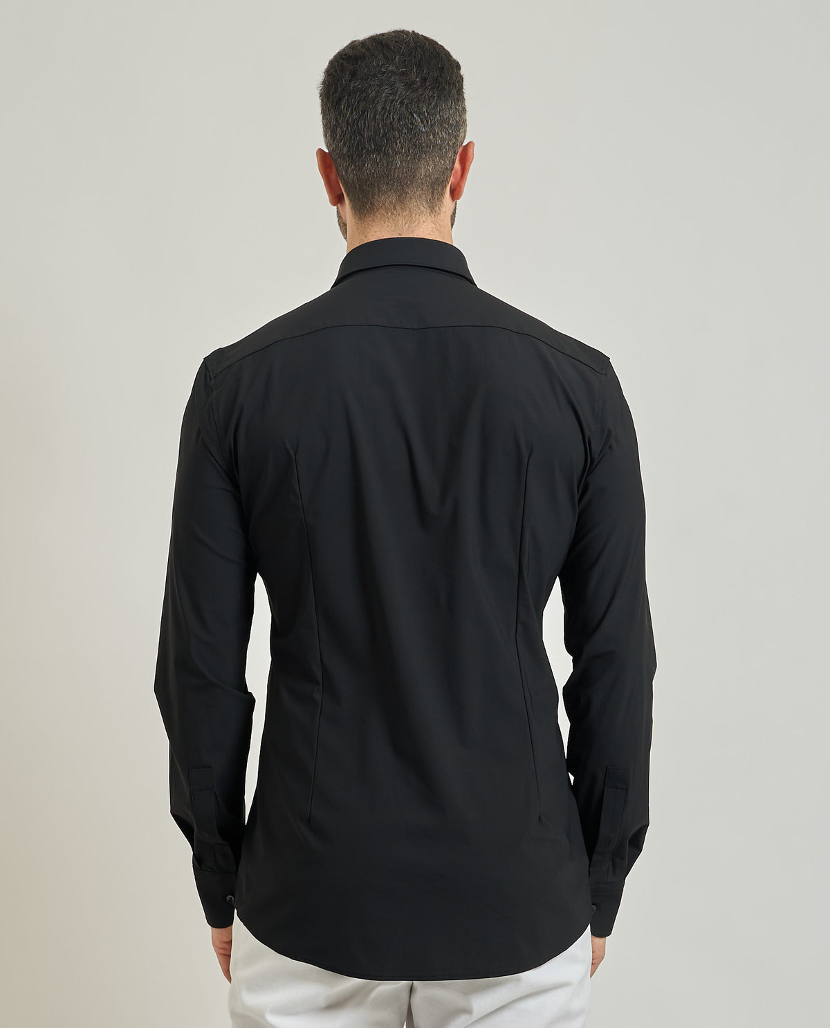 Camicia Hank uomo di Boss in jersey 