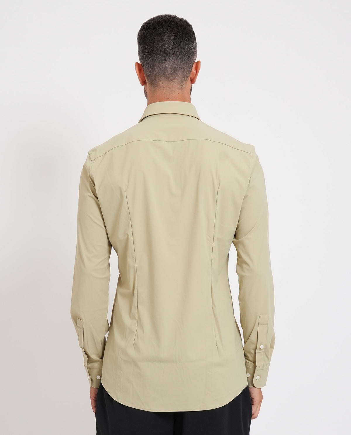 Camicia Hank uomo di Boss in jersey 