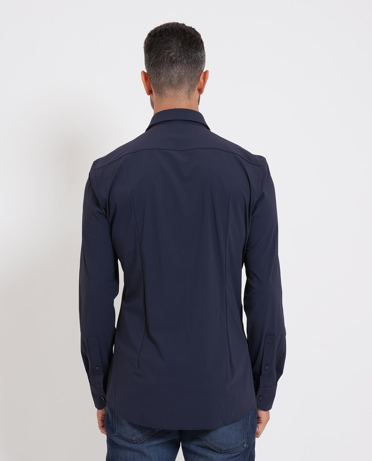 Camicia Hank uomo di Boss in jersey 