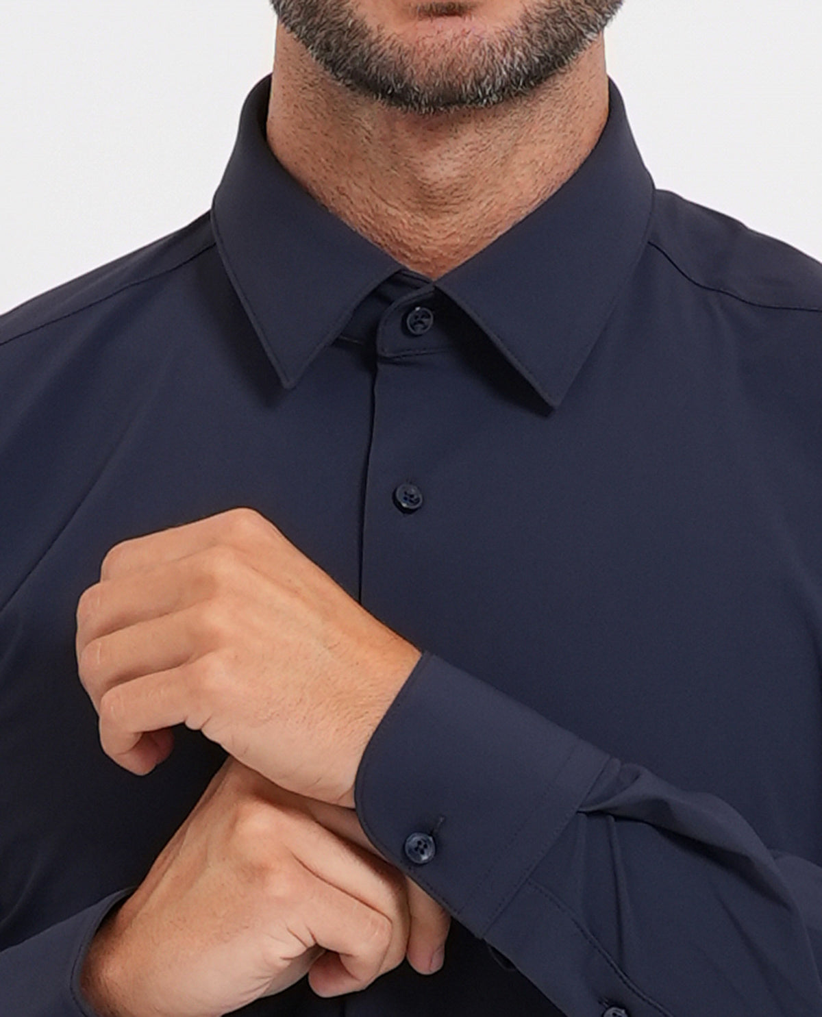 Camicia Hank uomo di Boss in jersey 