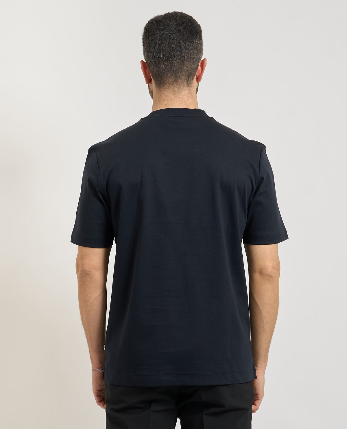 T-shirt Taut uomo di Boss in cotone mercerizzato 