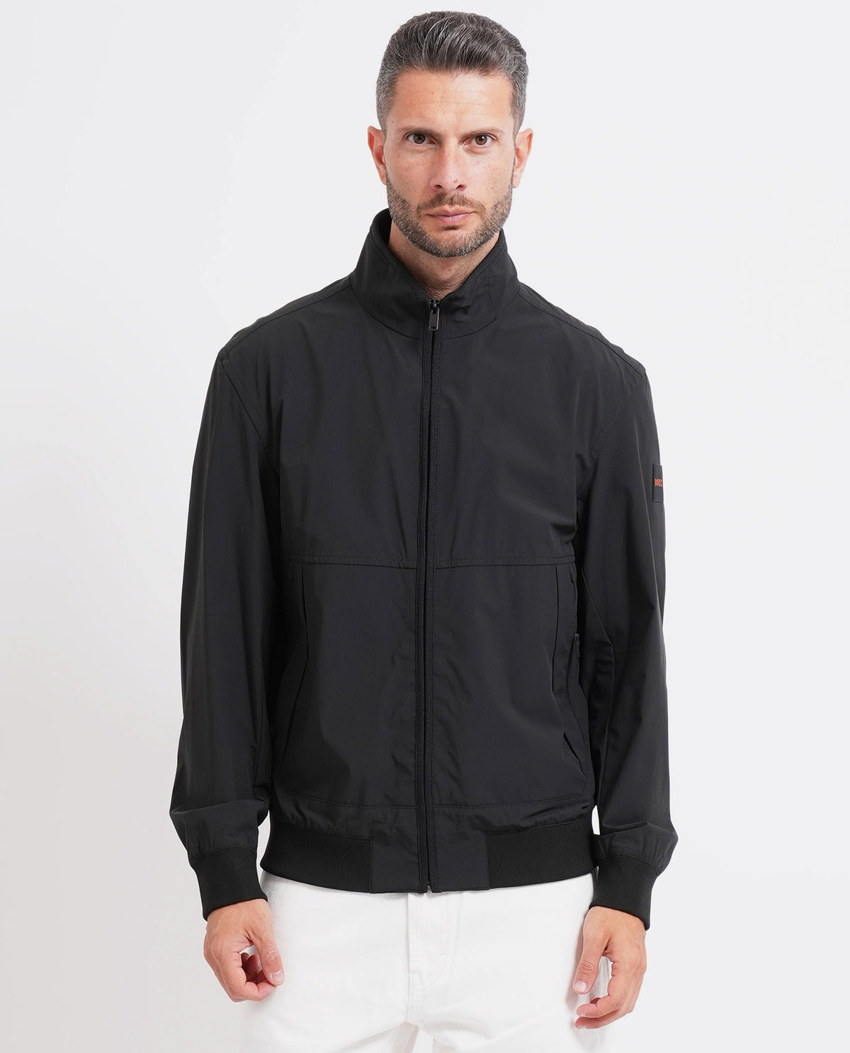 Giubbino uomo Boss in softshell idrorepellente 