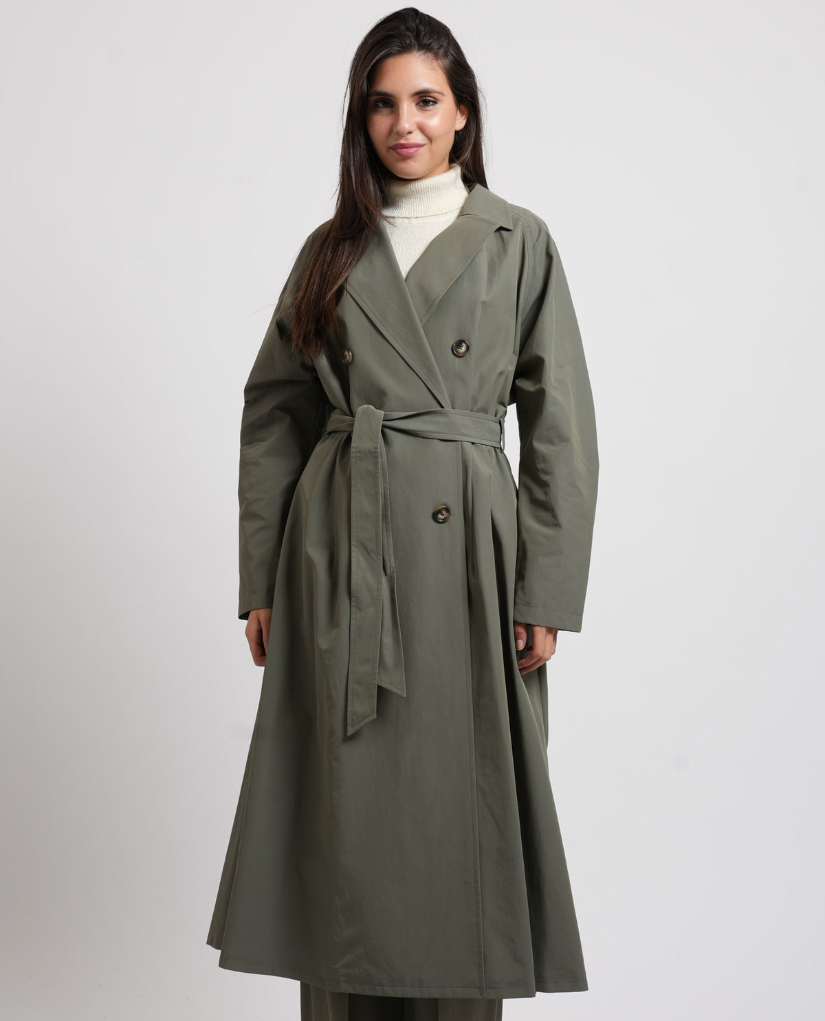 Trench donna idrorepellente Boss con cintura 