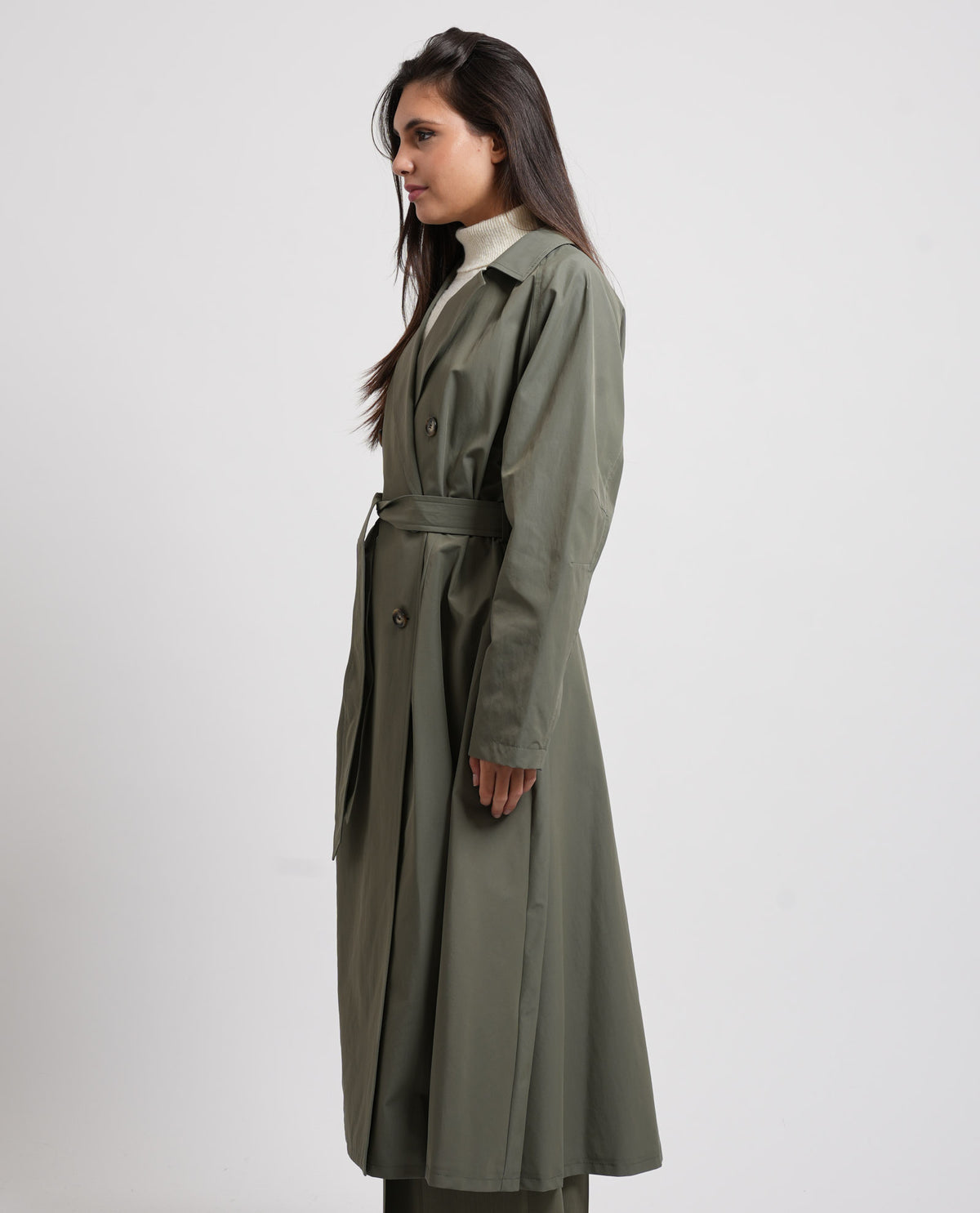 Trench donna idrorepellente Boss con cintura 