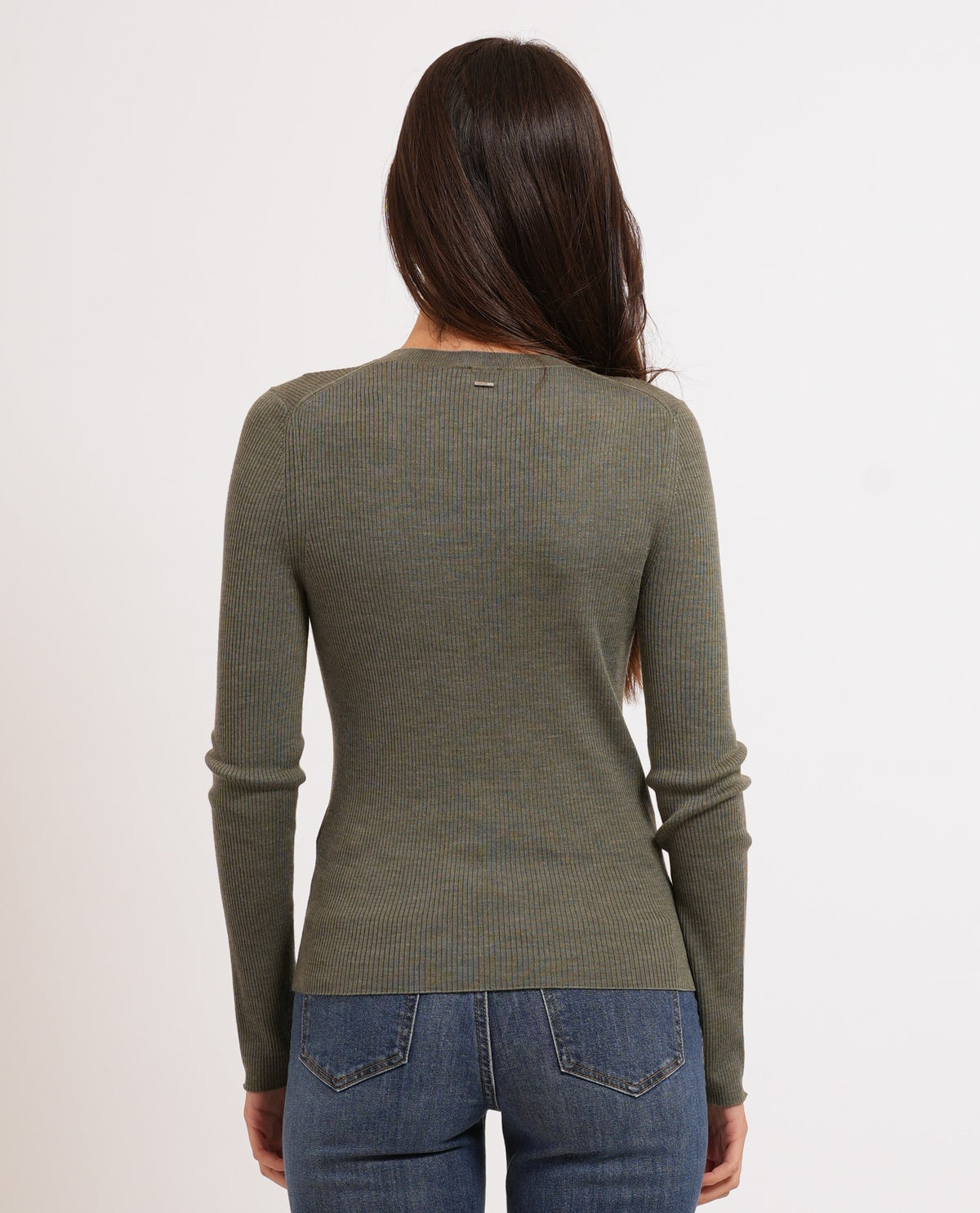 Maglione in lana Boss donna con bottoni 