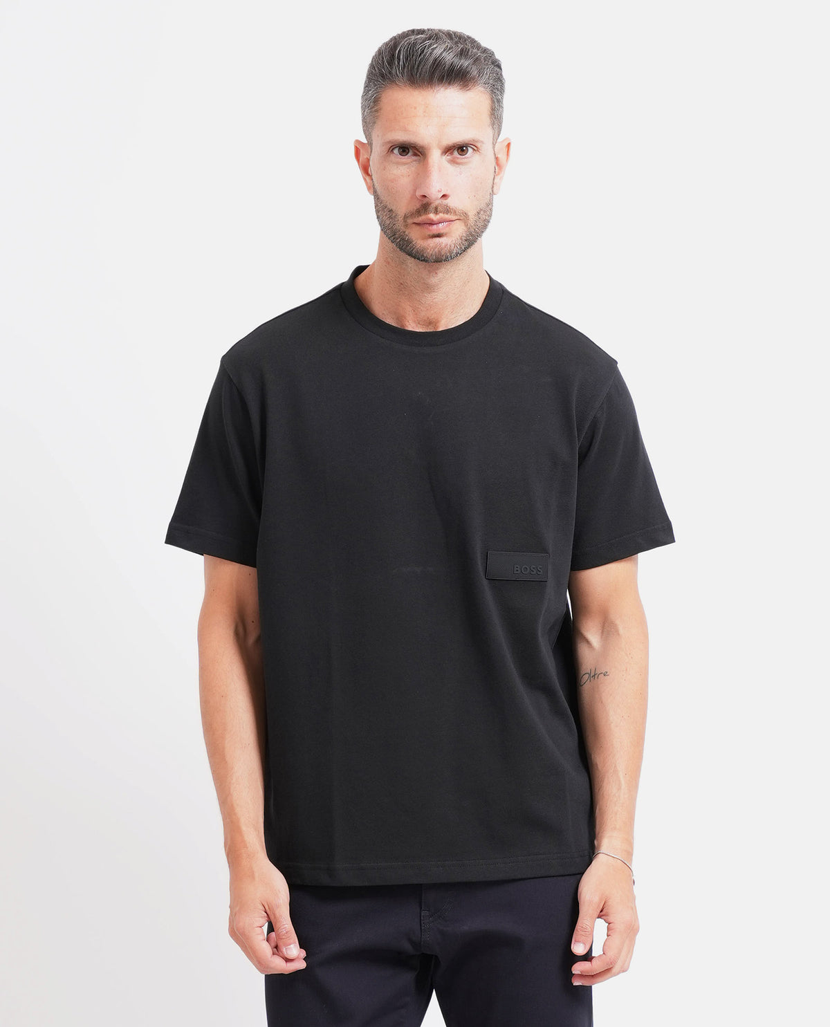 T-shirt uomo Boss girocollo 