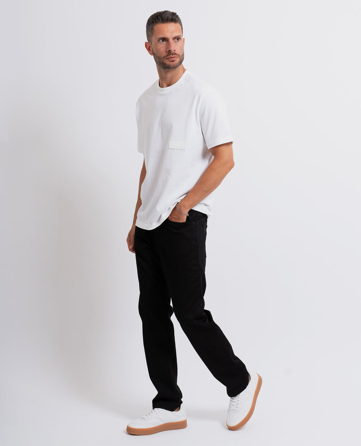 T-shirt uomo Boss girocollo 