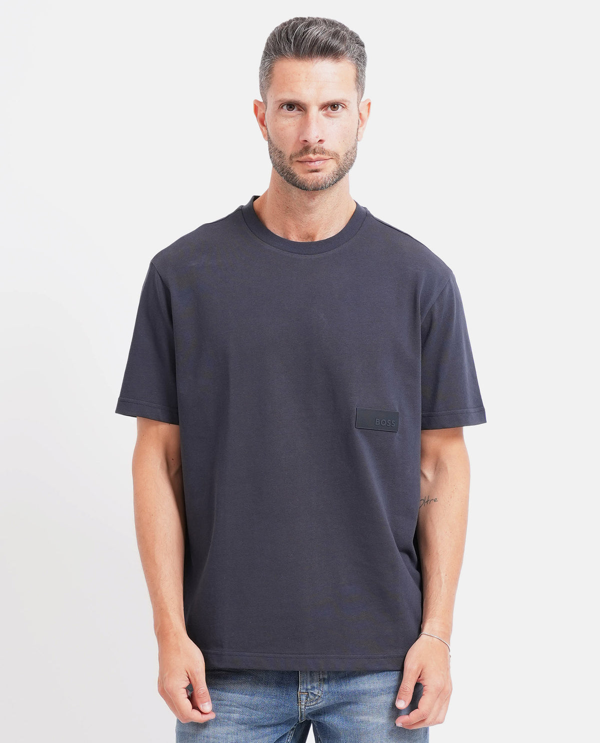 T-shirt uomo Boss girocollo 
