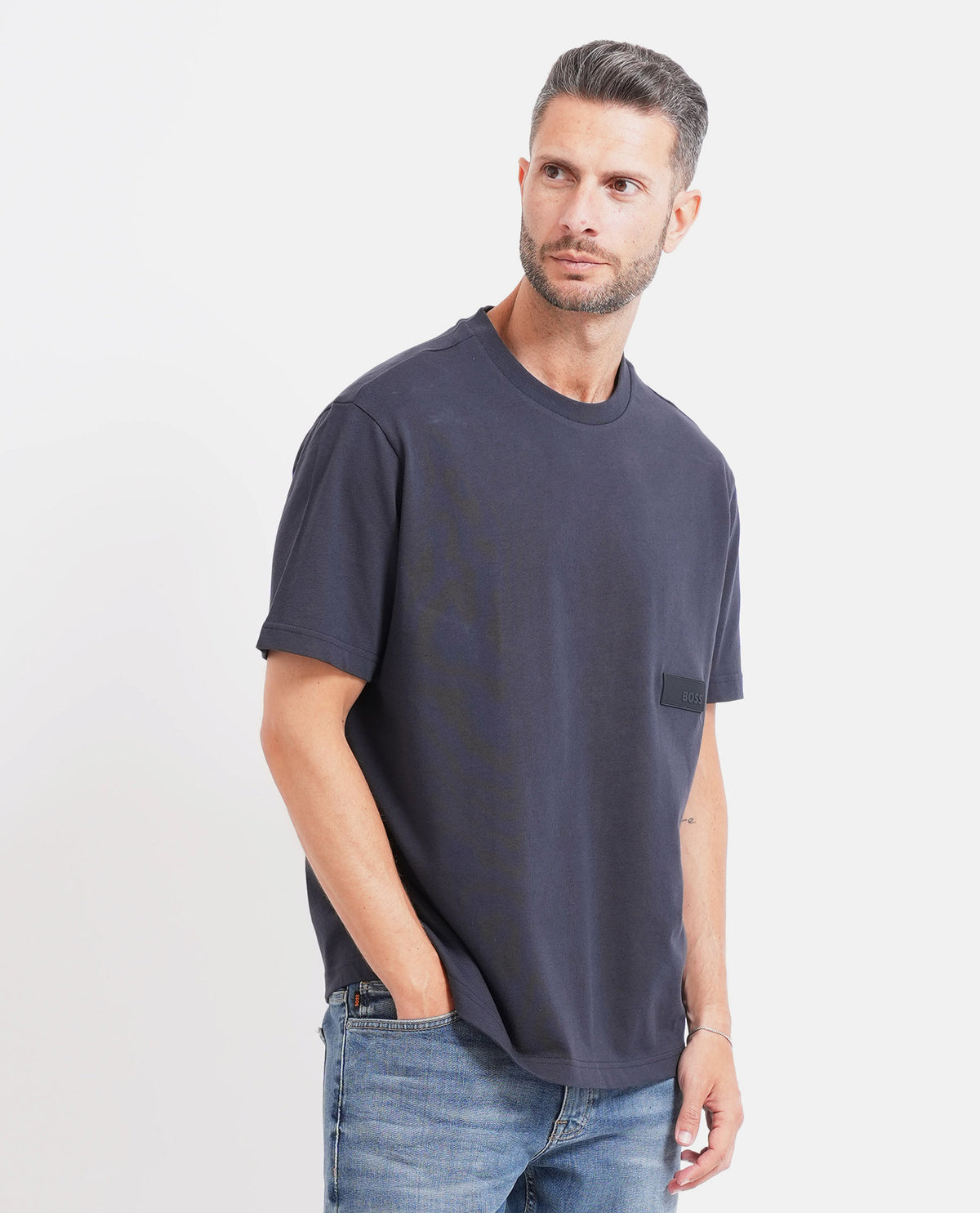 T-shirt uomo Boss girocollo 