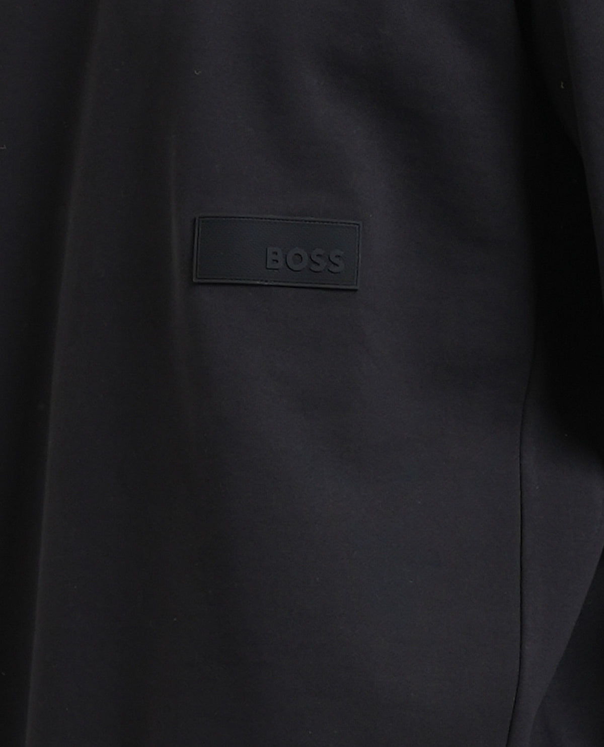 Felpa Boss uomo con targhetta logata 