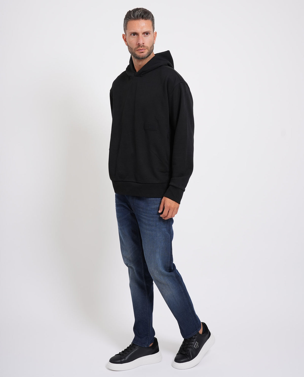 Felpa uomo Boss relaxed fit 