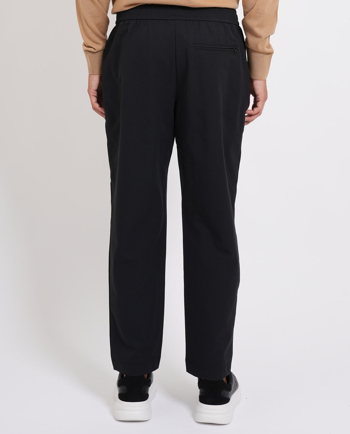 Pantaloni uomo Boss con elastico e coulisse in vita 