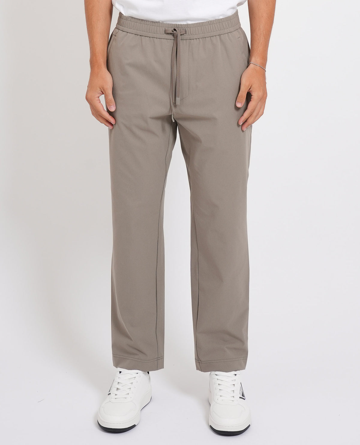 Pantaloni uomo Boss con elastico e coulisse in vita<BR/> 