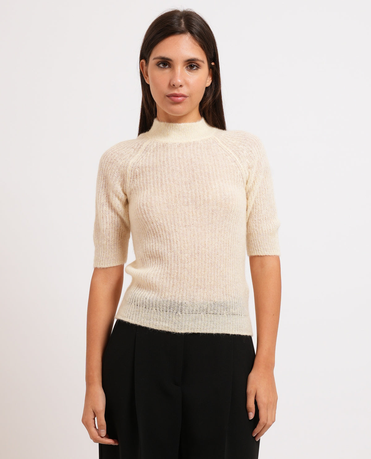 Maglione donna Boss in misto alpaca 