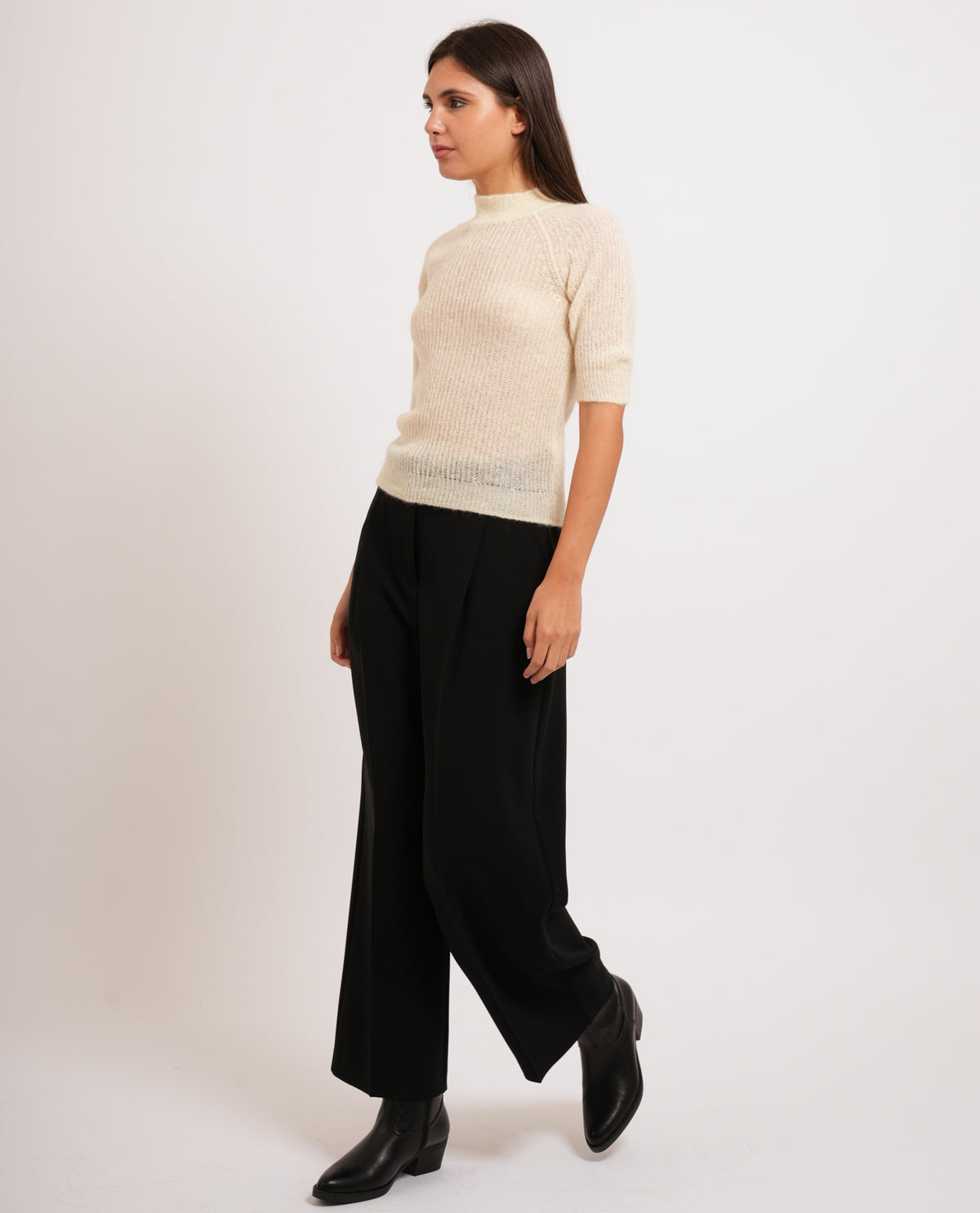 Maglione donna Boss in misto alpaca 