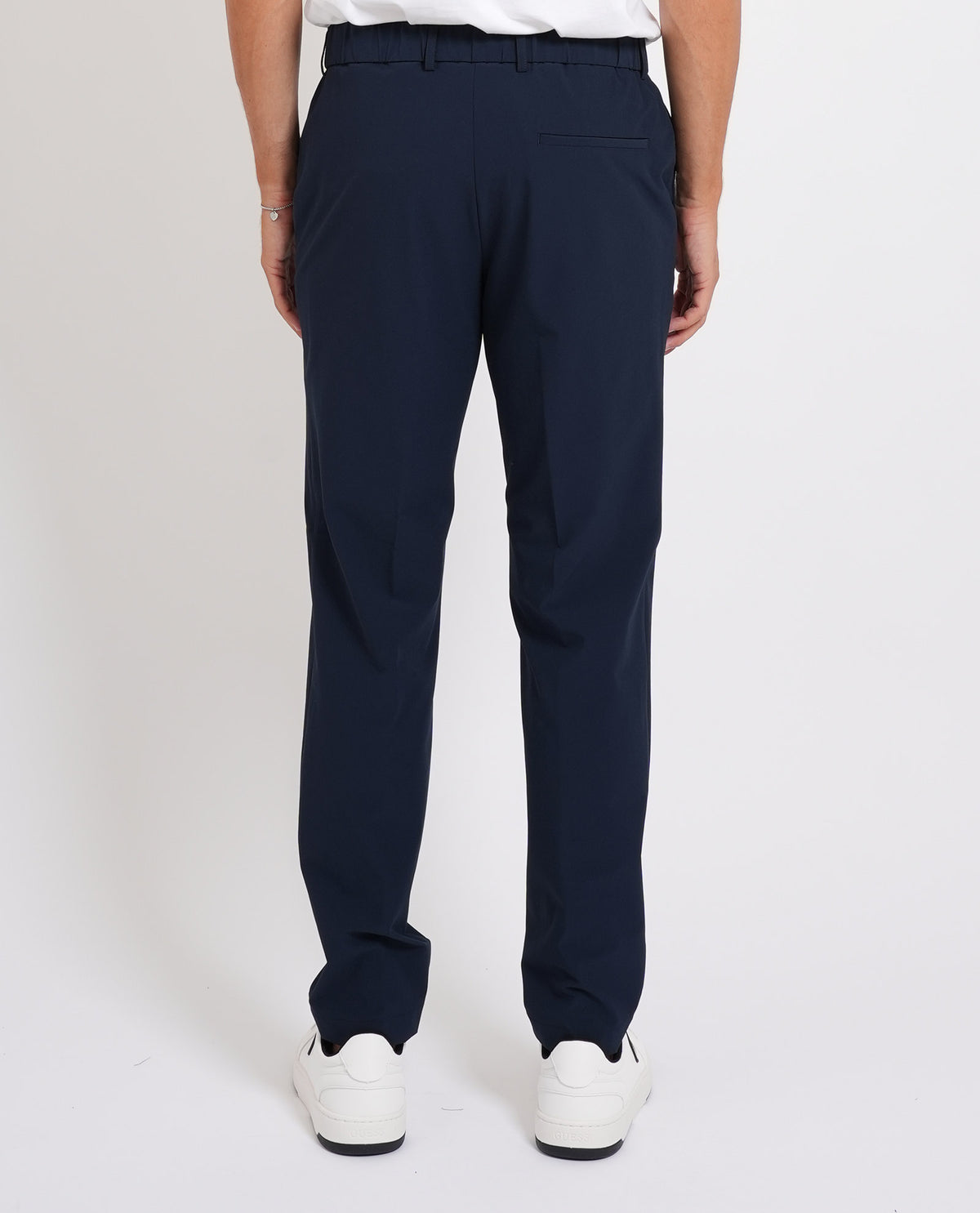 Pantaloni slim fit Boss uomo in tessuto elasticizzato 