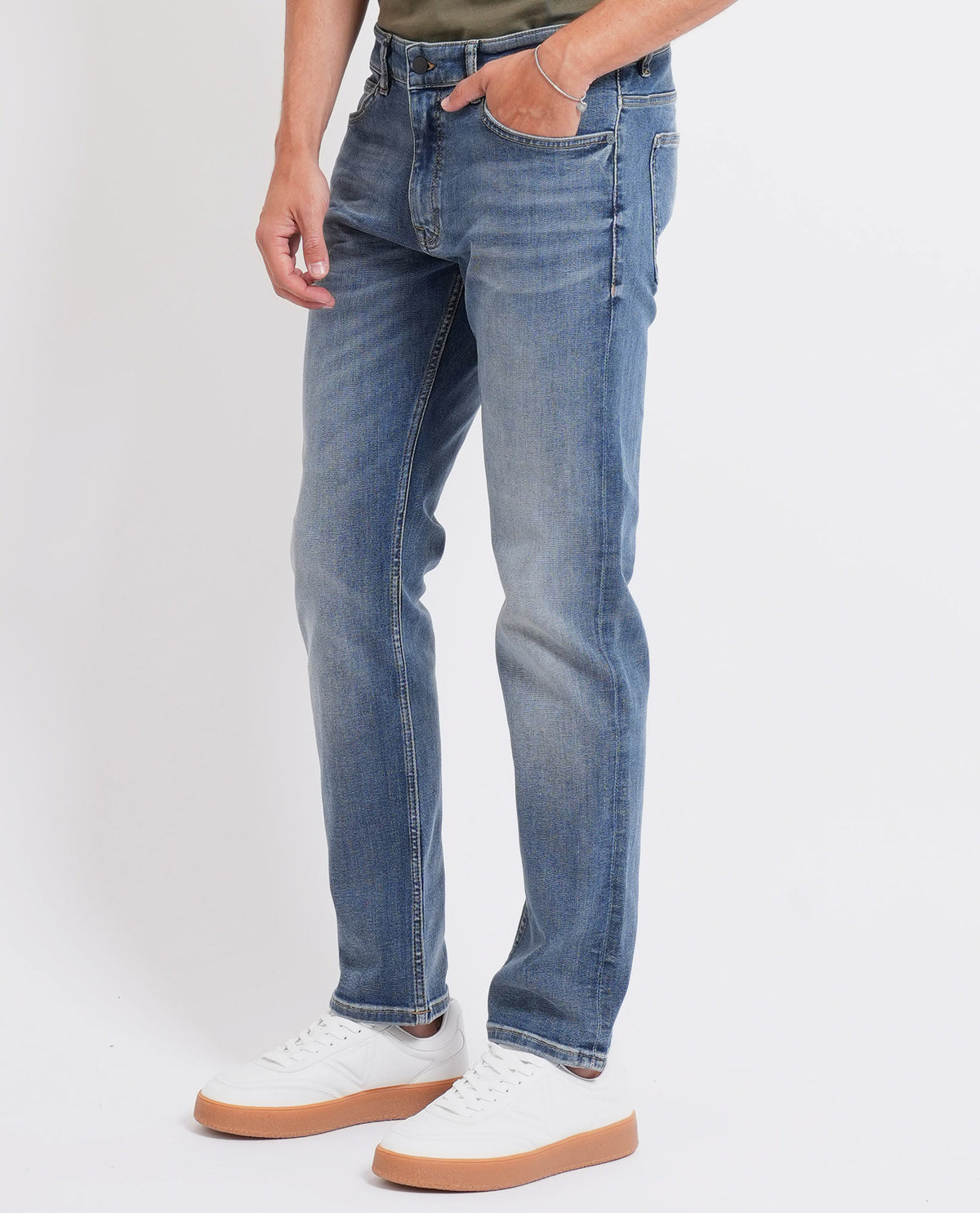 Jeans slim fit uomo di Boss 