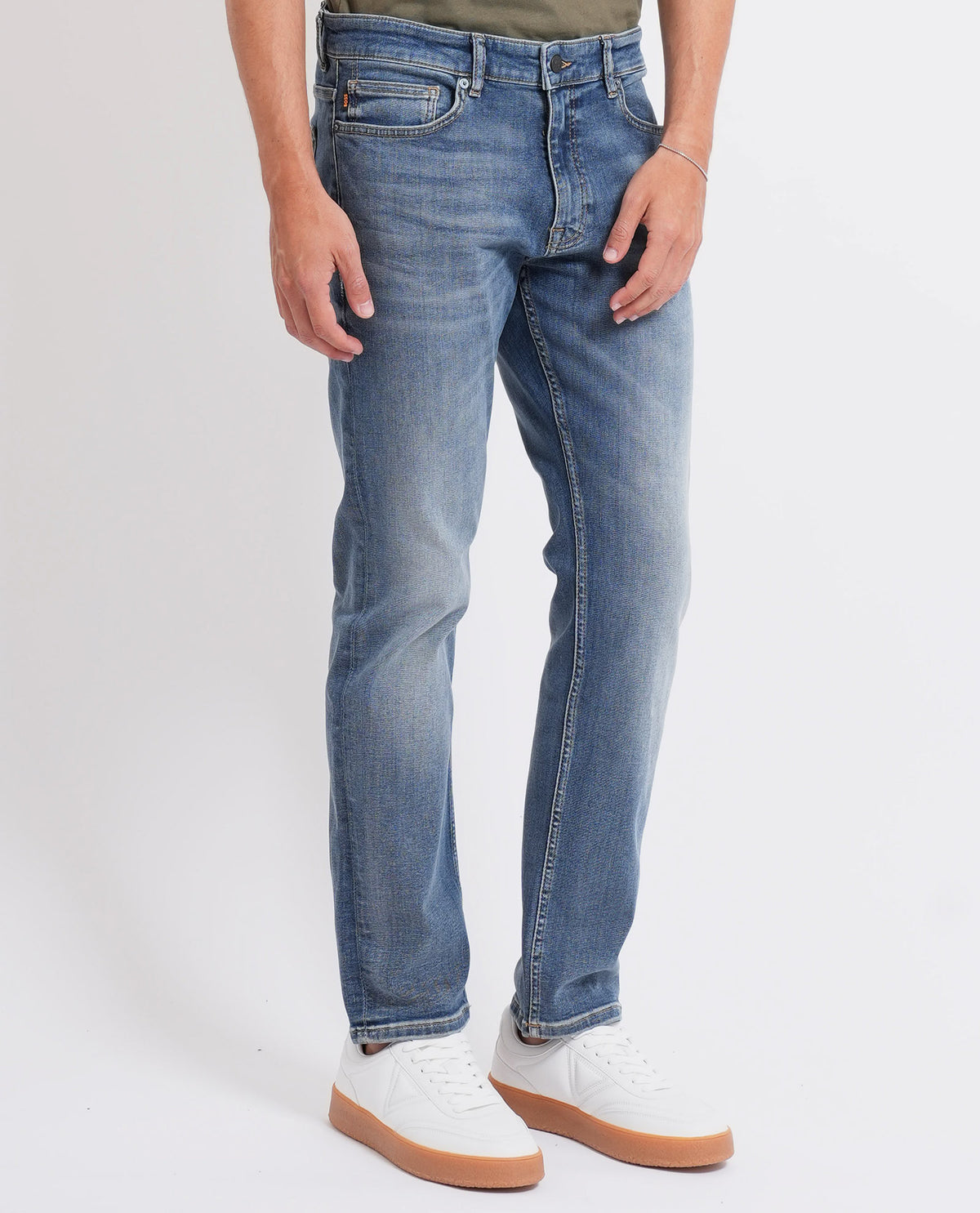 Jeans slim fit uomo di Boss 