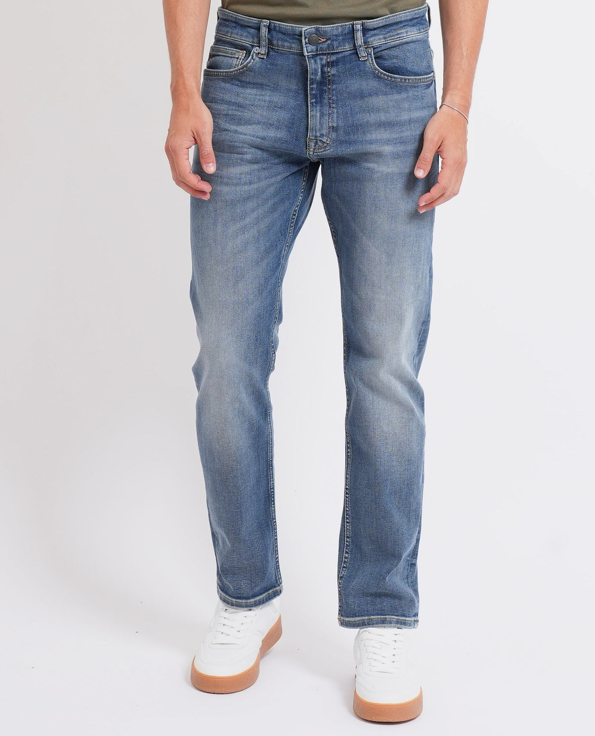Jeans slim fit uomo di Boss 