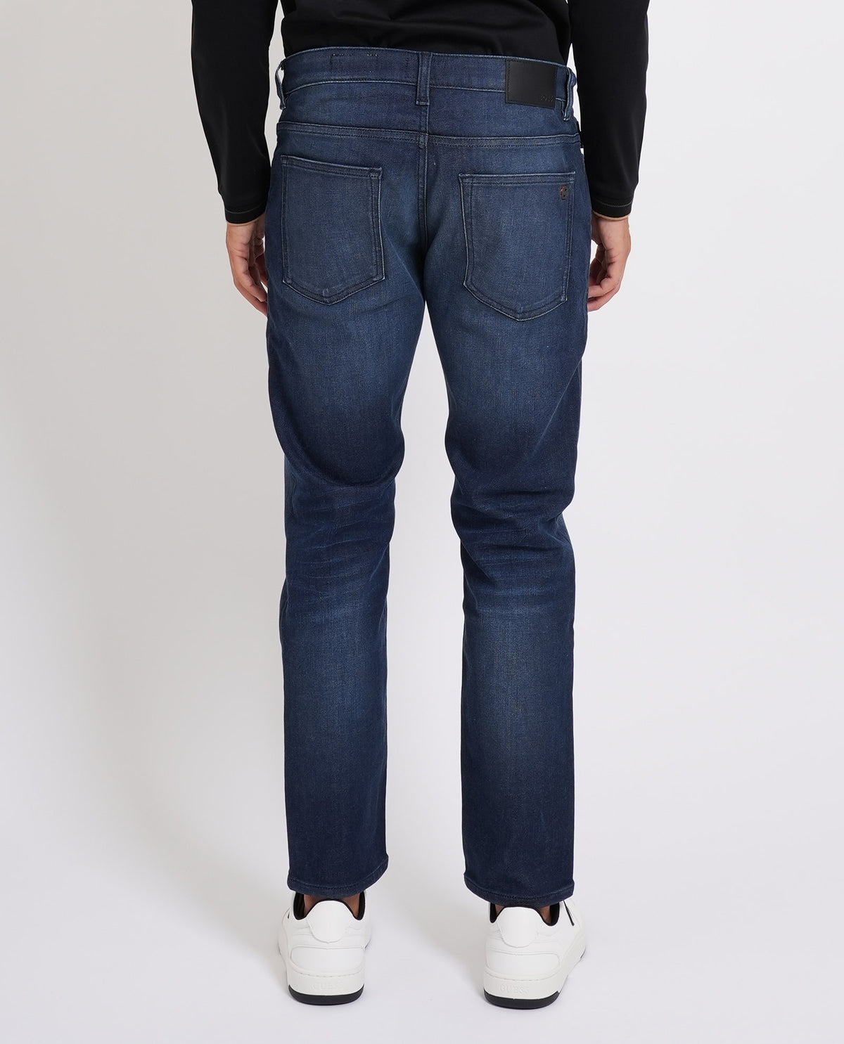 Jeans uomo Boss slim fit in lavaggio scuro 
