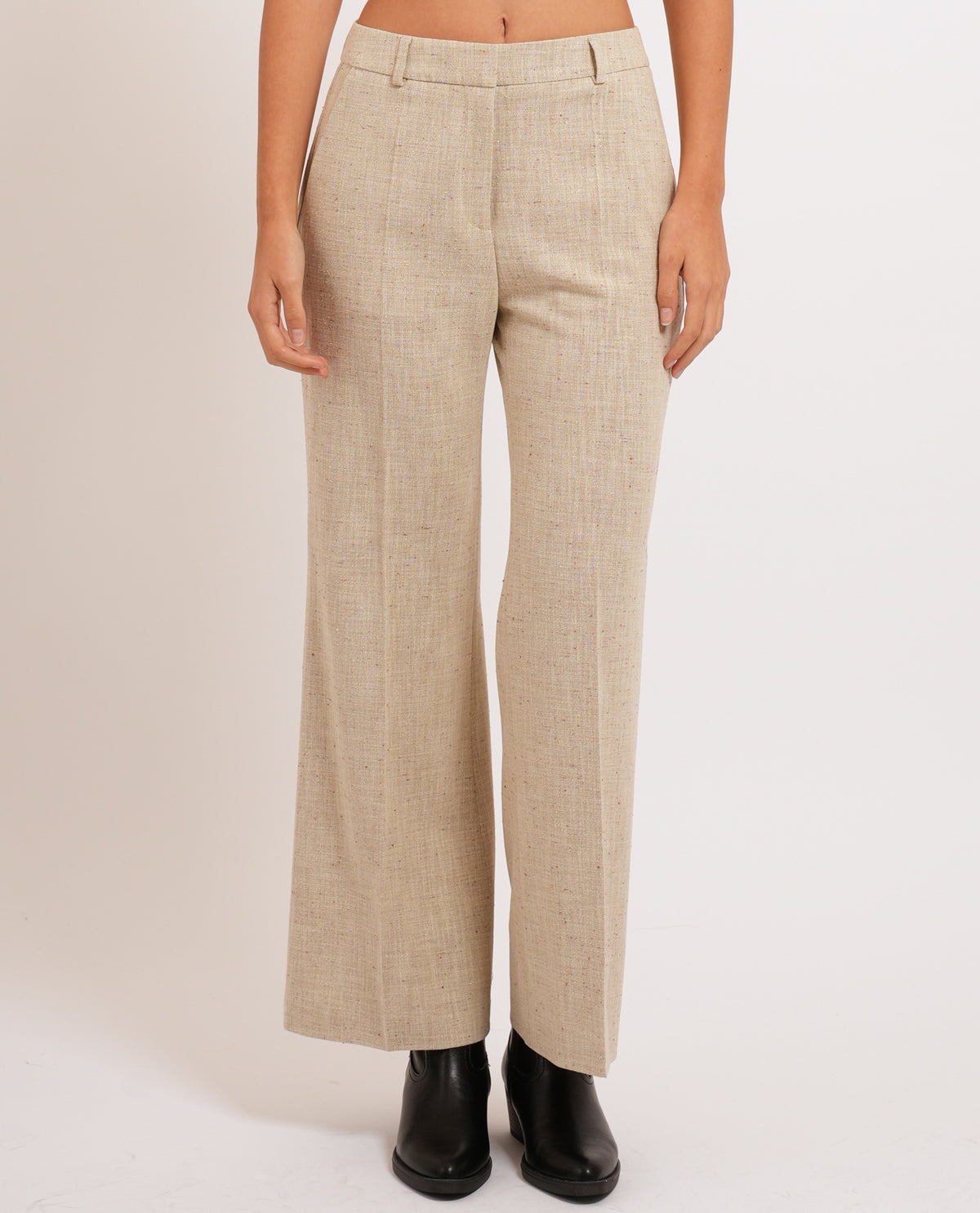 Pantaloni cropped fit Boss donna 