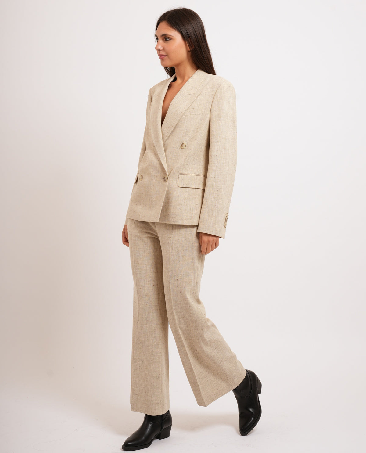 Pantaloni cropped fit Boss donna 