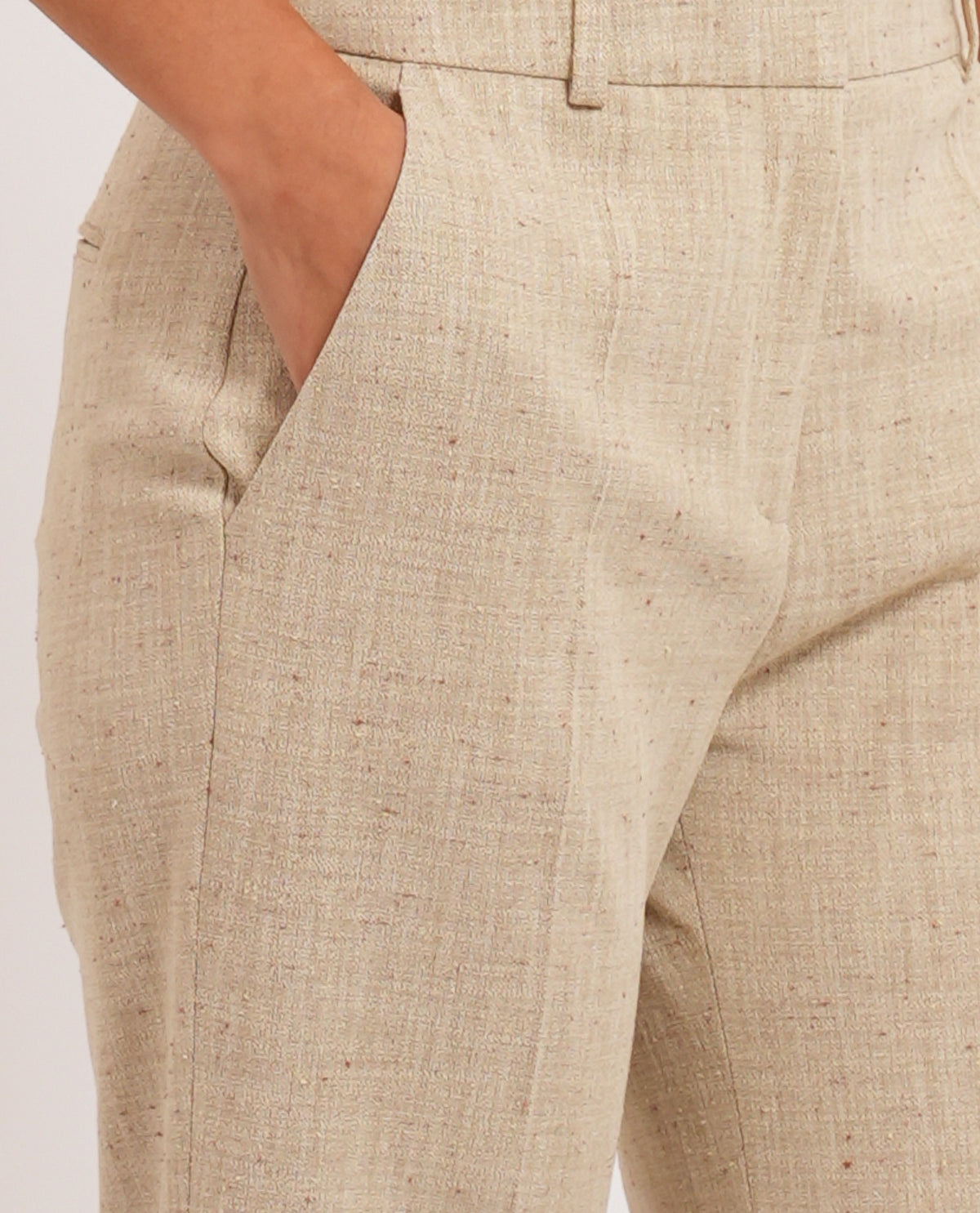 Pantaloni cropped fit Boss donna 