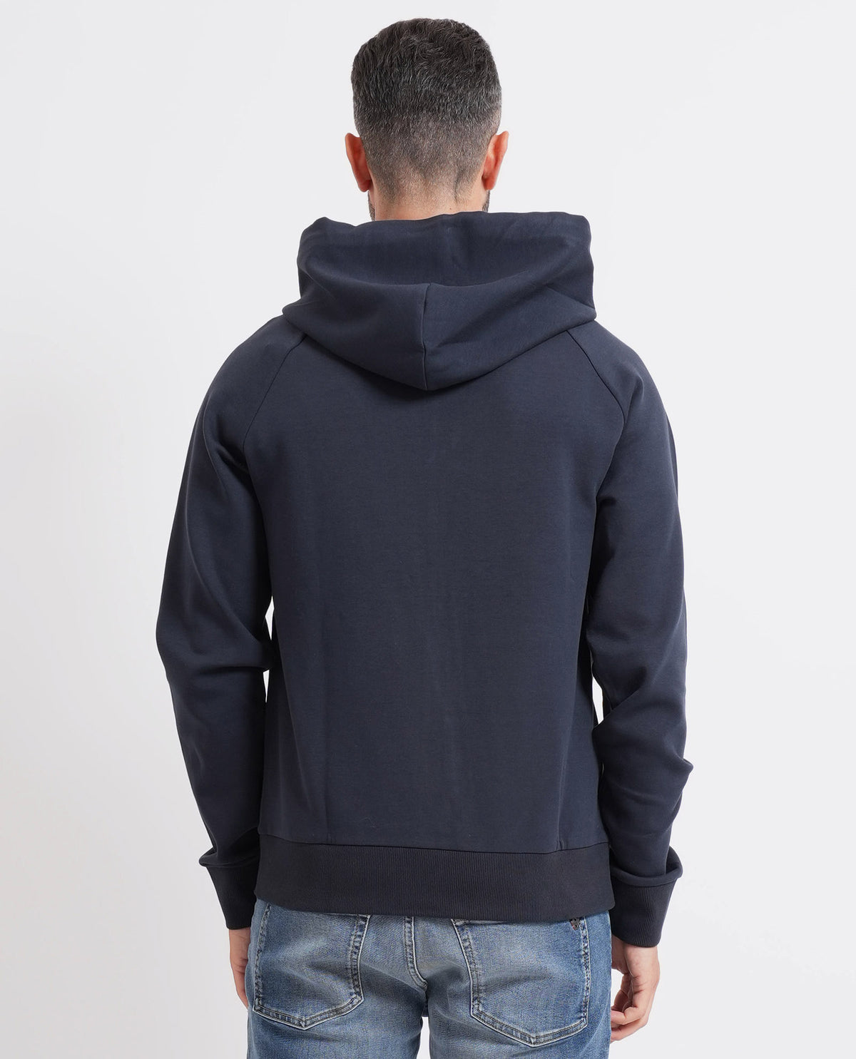 Felpa uomo Boss fullzip con cappuccio 