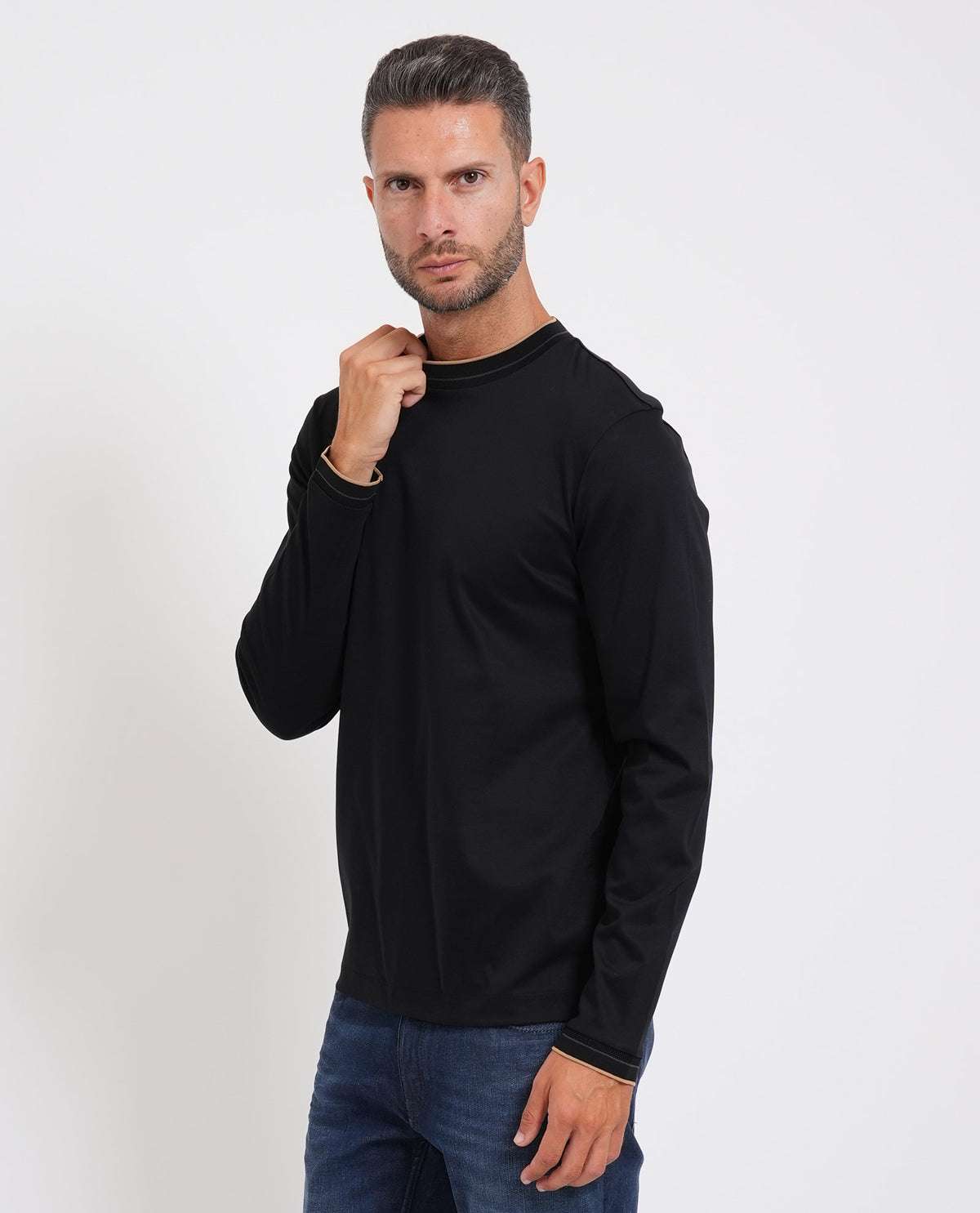 Maglia a manica lunga Boss uomo 