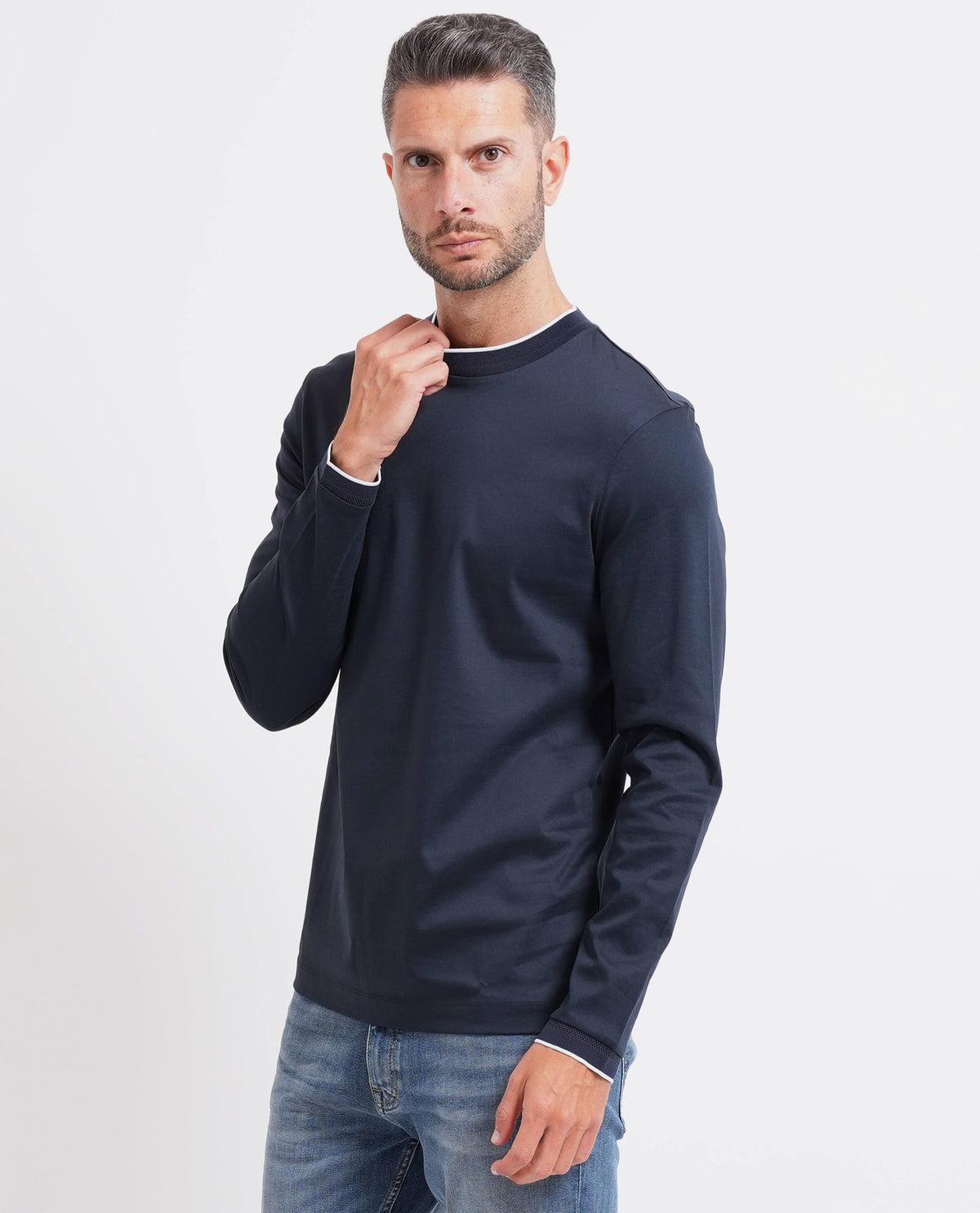 Maglia a manica lunga Boss uomo 