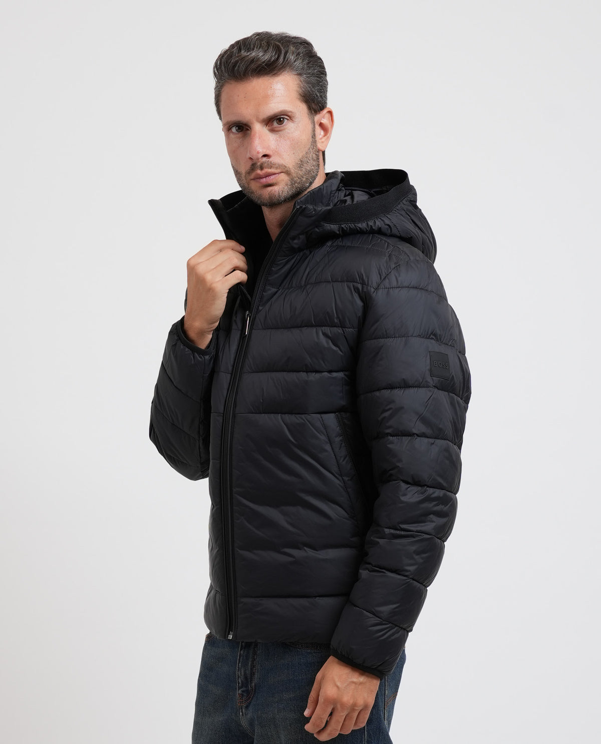 Giubbino uomo Boss trapuntato idrorepellente 