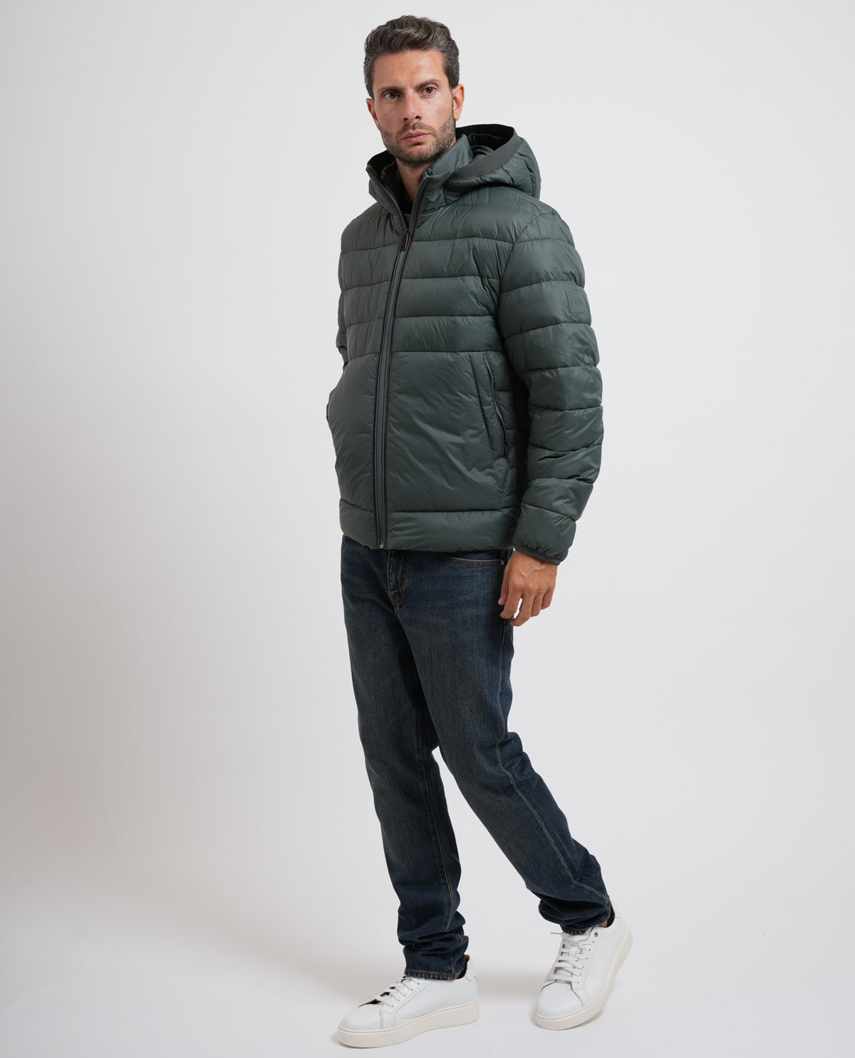 Giubbino uomo Boss trapuntato idrorepellente 