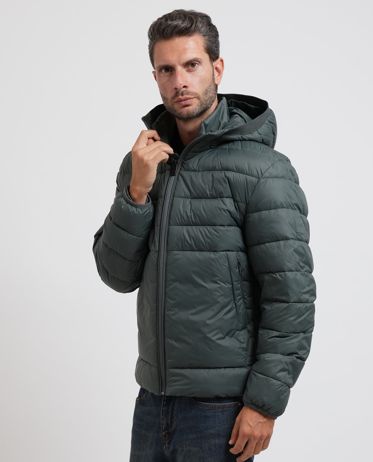 Giubbino uomo Boss trapuntato idrorepellente 