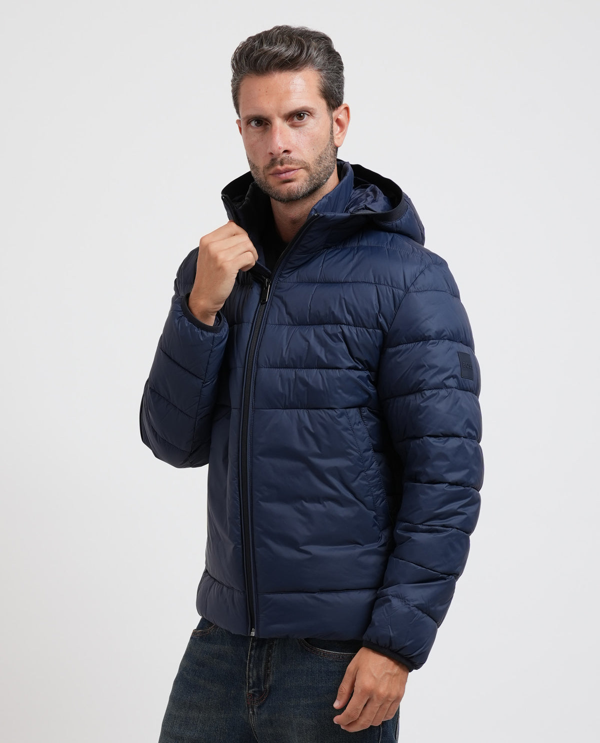 Giubbino uomo Boss trapuntato idrorepellente 