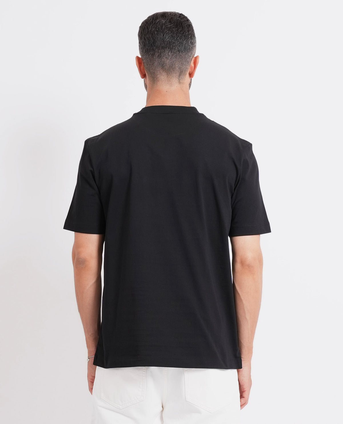 T-shirt girocollo Boss uomo in cotone 