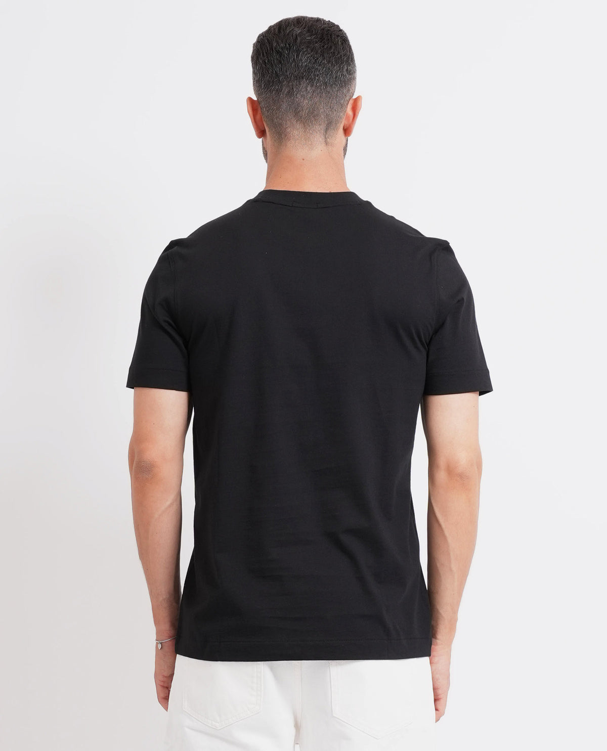 T-shirt in jersey di cotone Boss uomo 