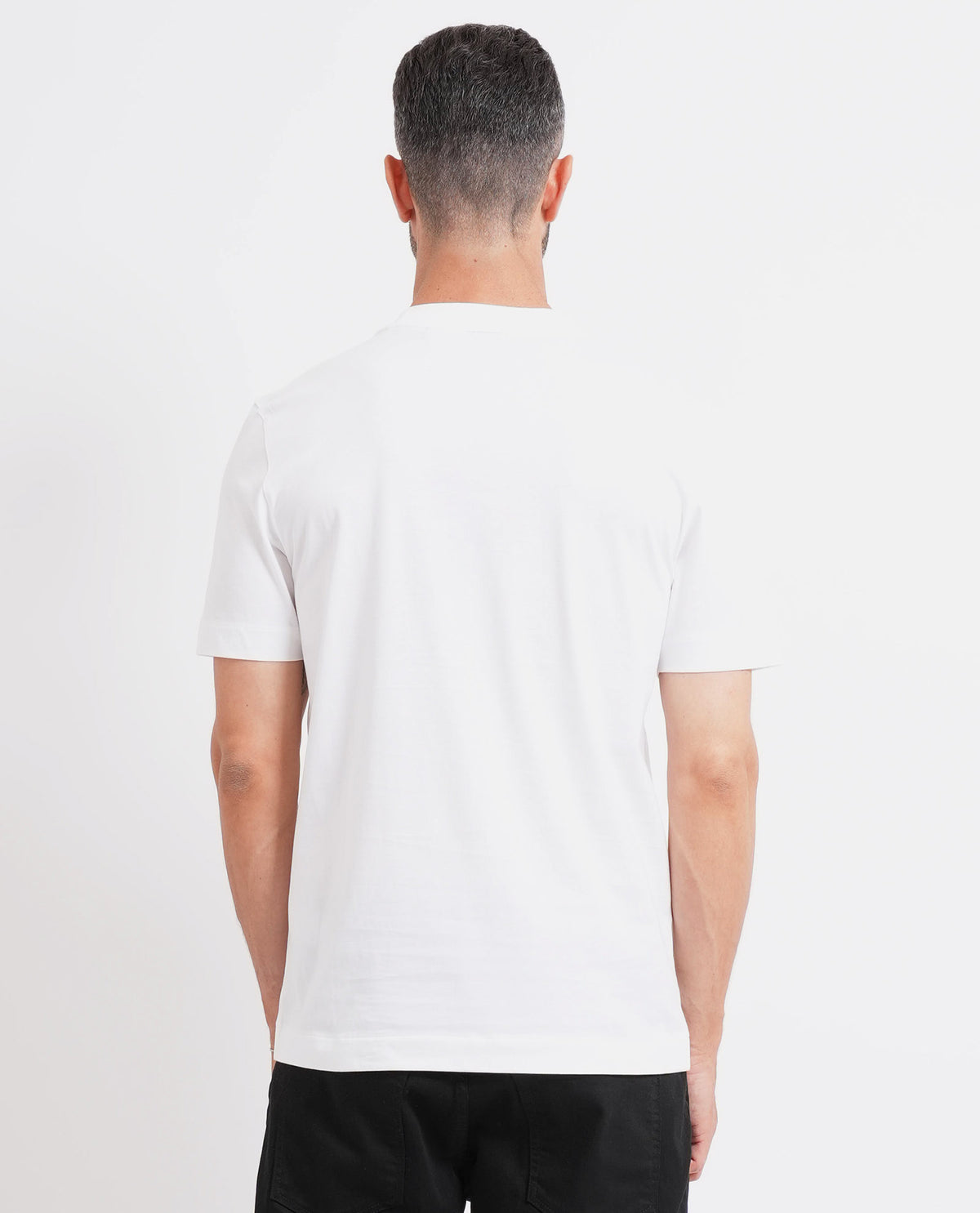 T-shirt in jersey di cotone Boss uomo 