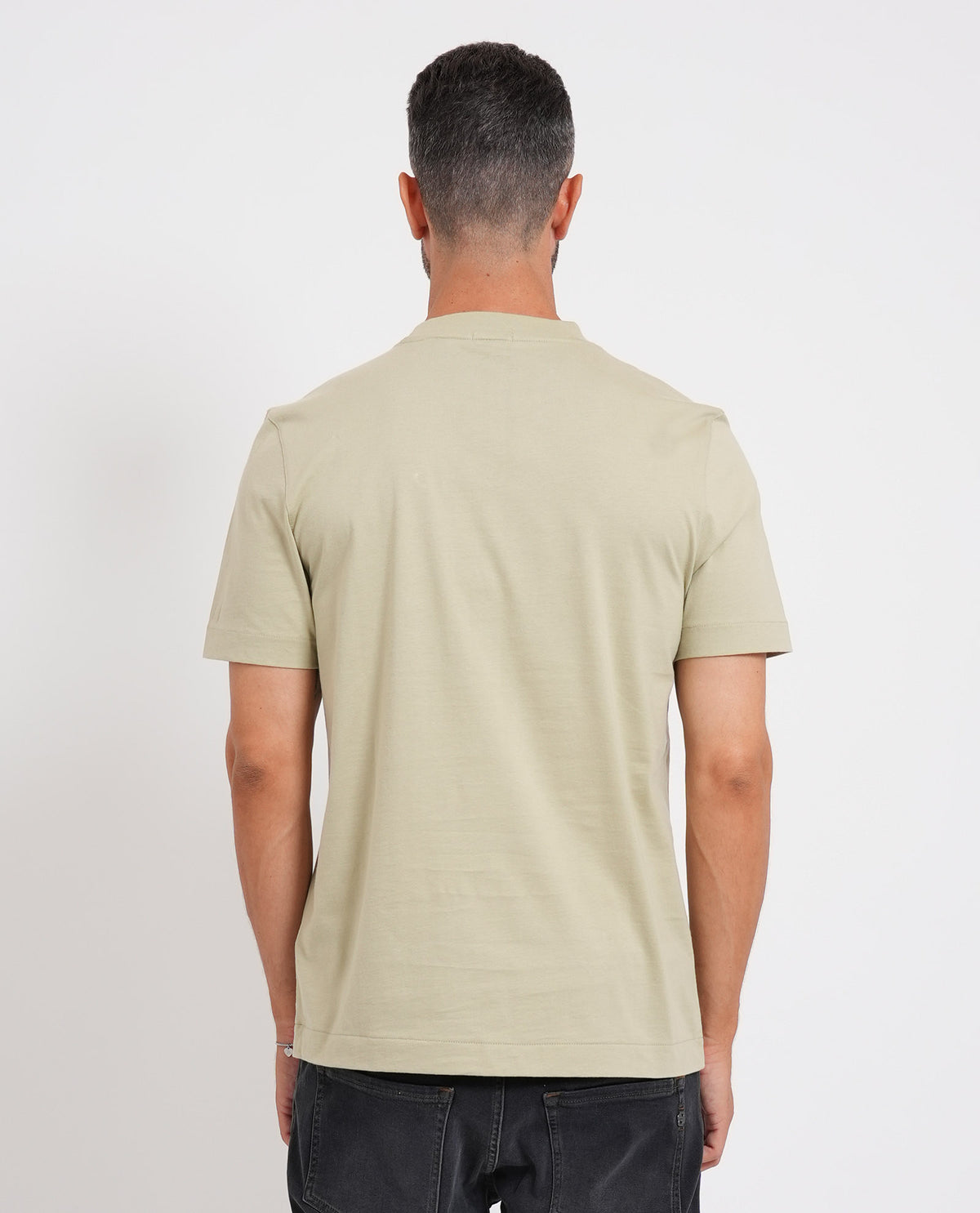T-shirt in jersey di cotone Boss uomo 