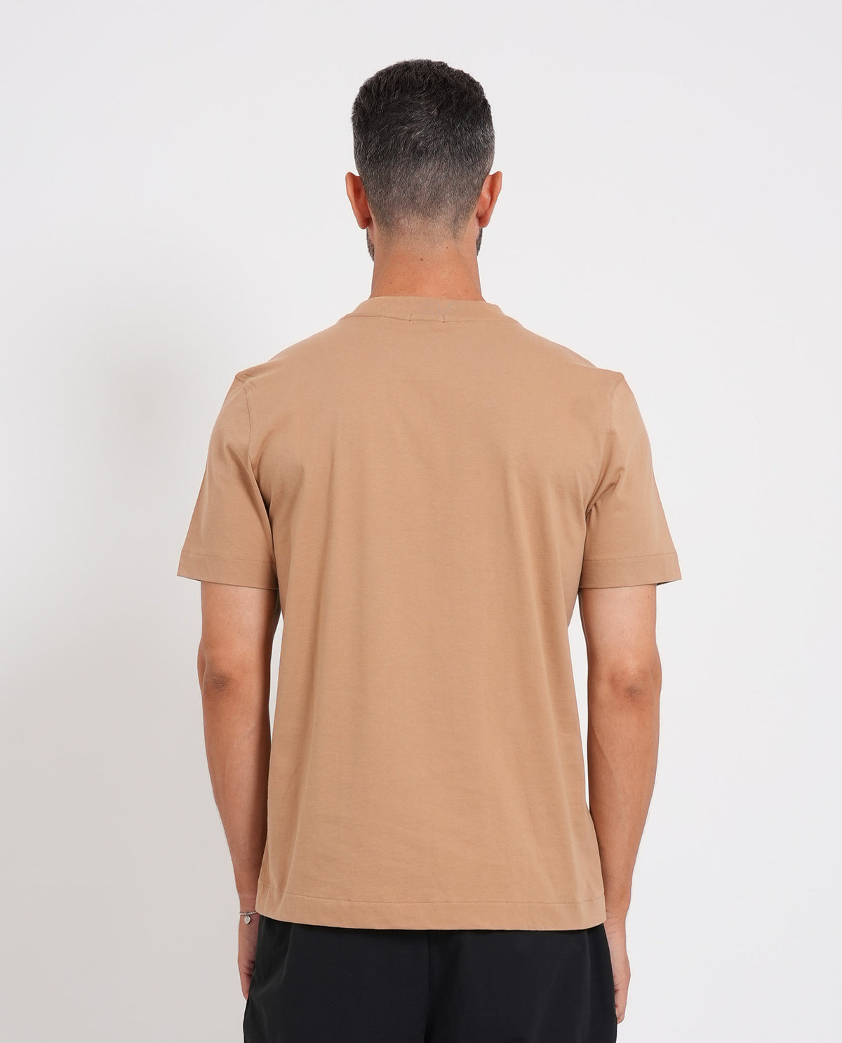 T-shirt in jersey di cotone Boss uomo 
