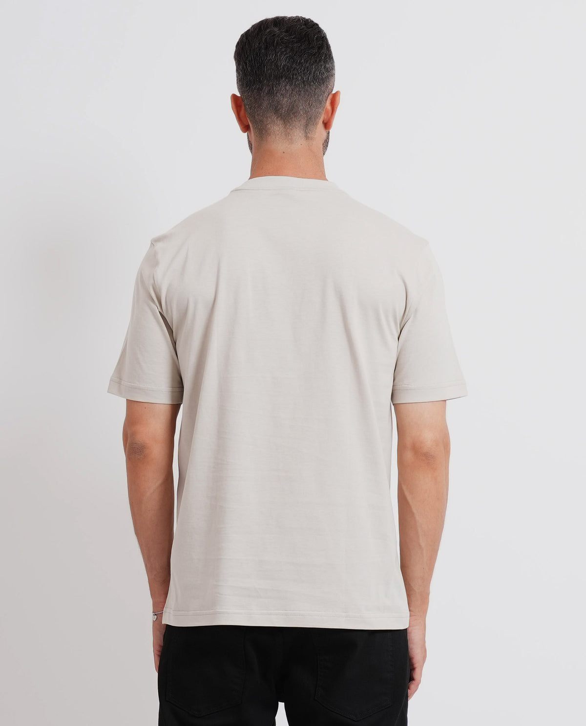 T-shirt Boss uomo con logo frontale 
