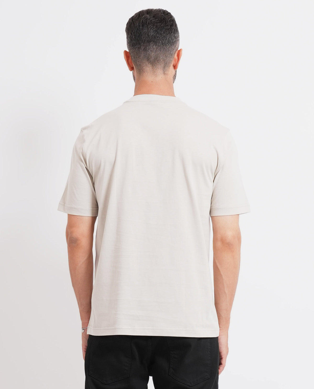 T-shirt Boss uomo con logo frontale 