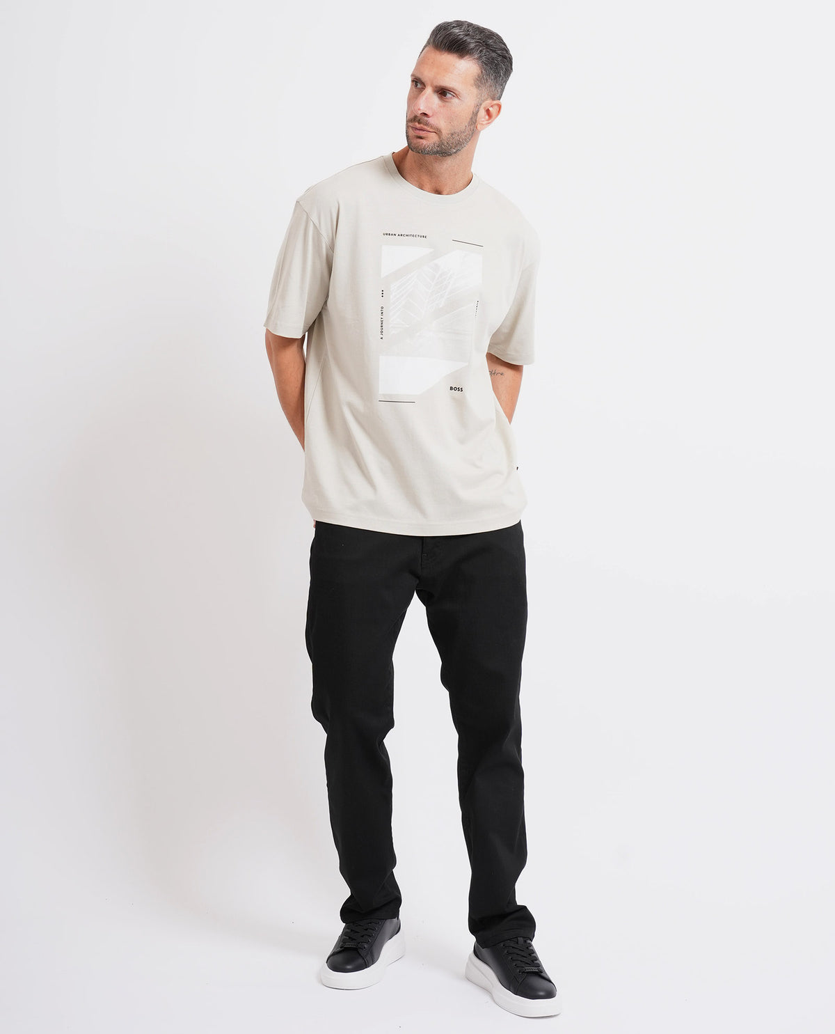 T-shirt uomo Boss regular fit 