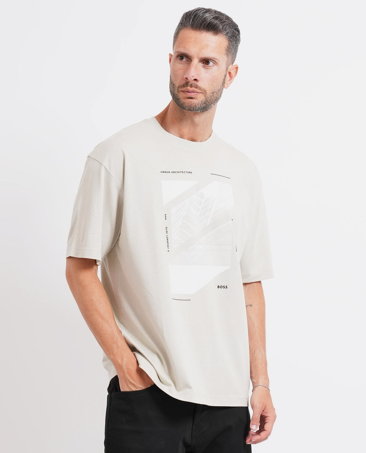 T-shirt uomo Boss regular fit 