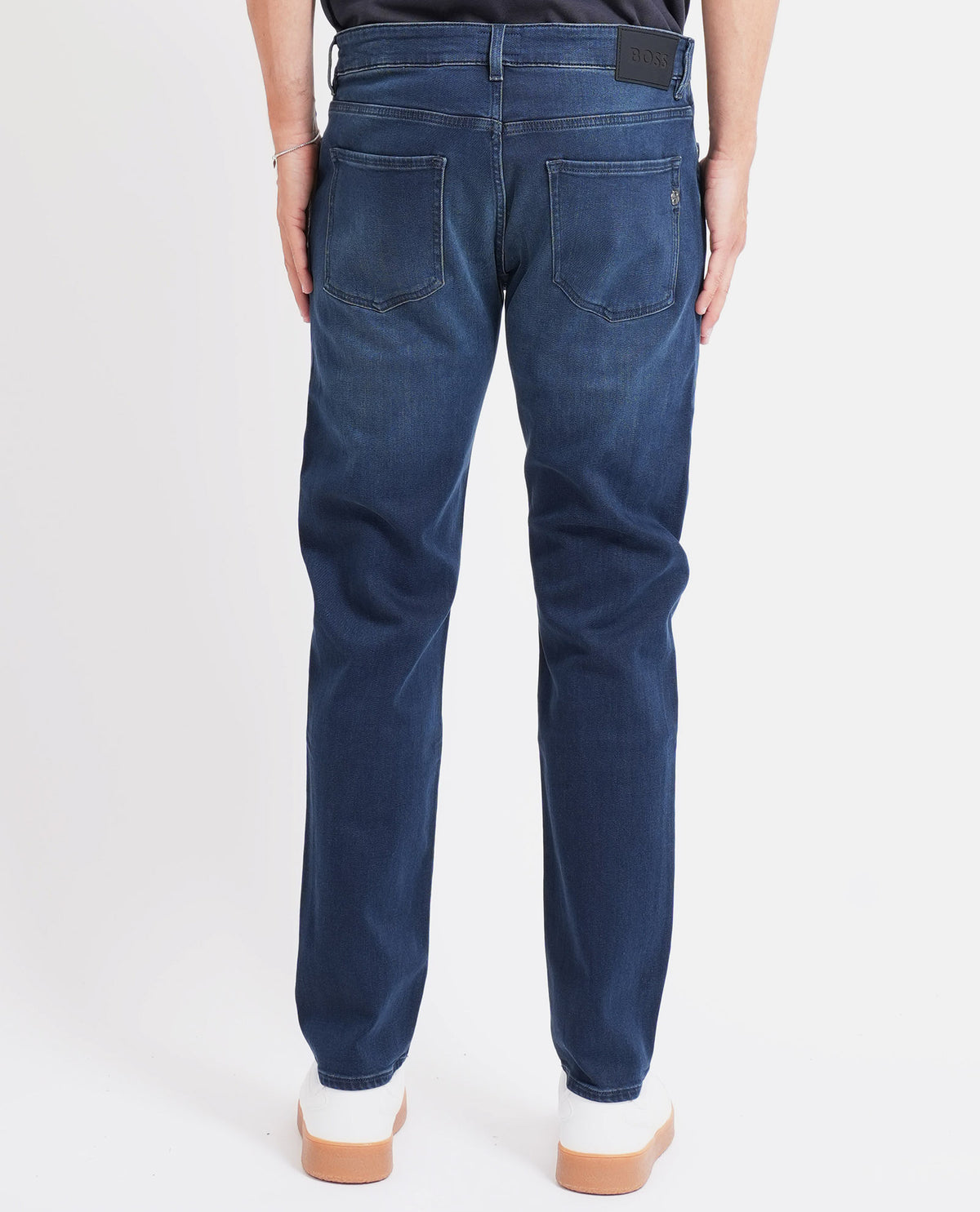 Jeans uomo Boss in misto cotone 