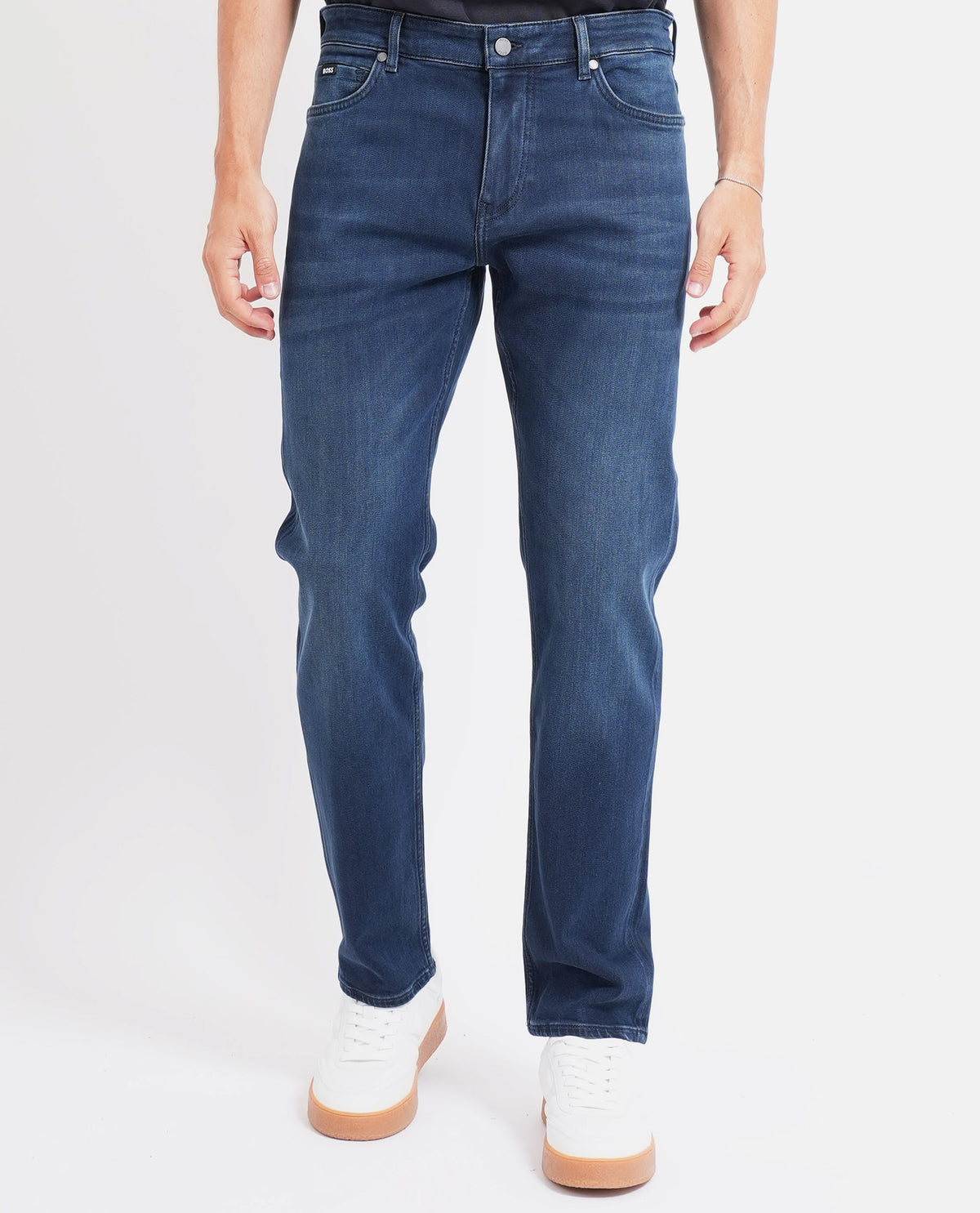 Jeans uomo Boss in misto cotone 