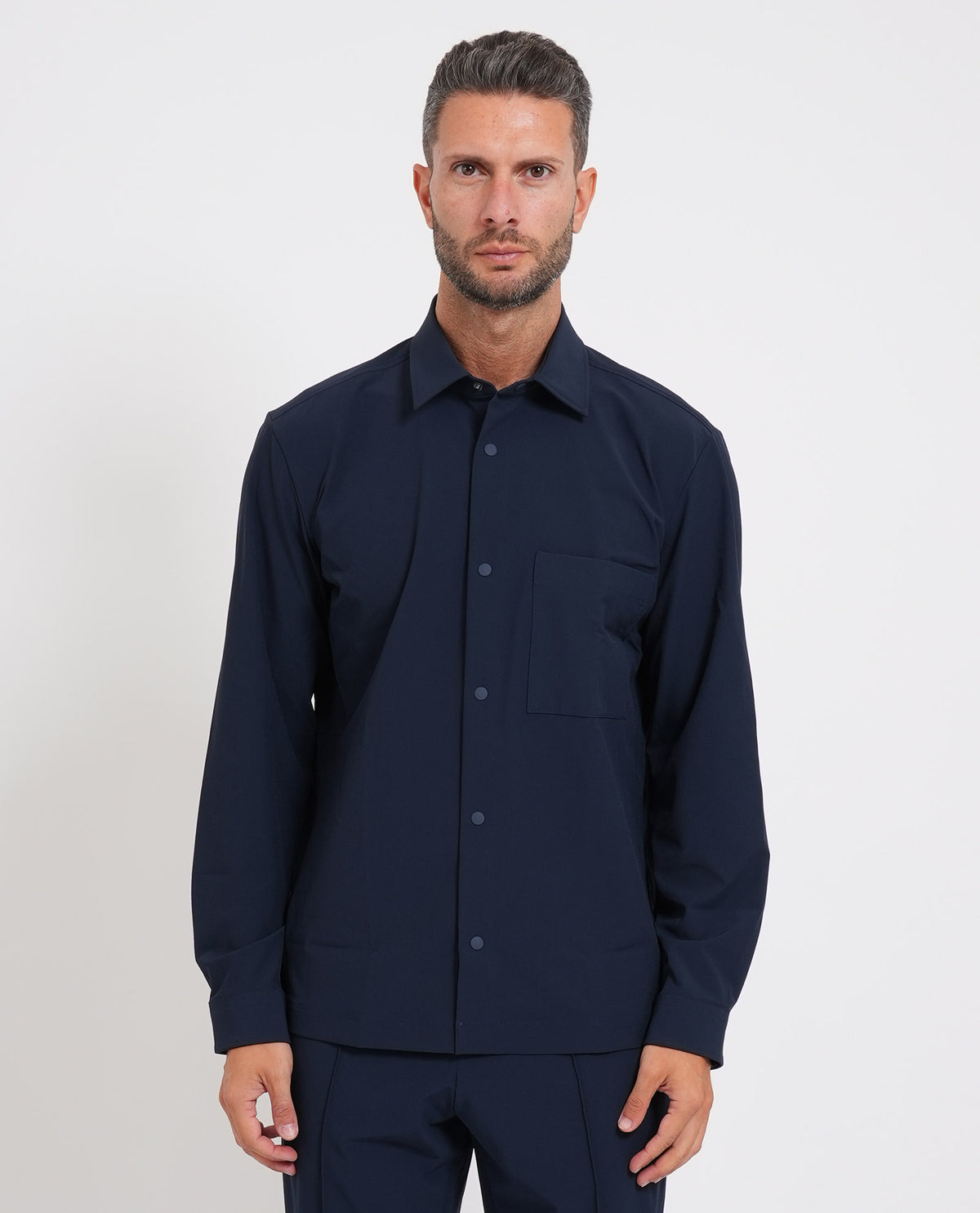 Camicia uomo Boss con tascone applicato 
